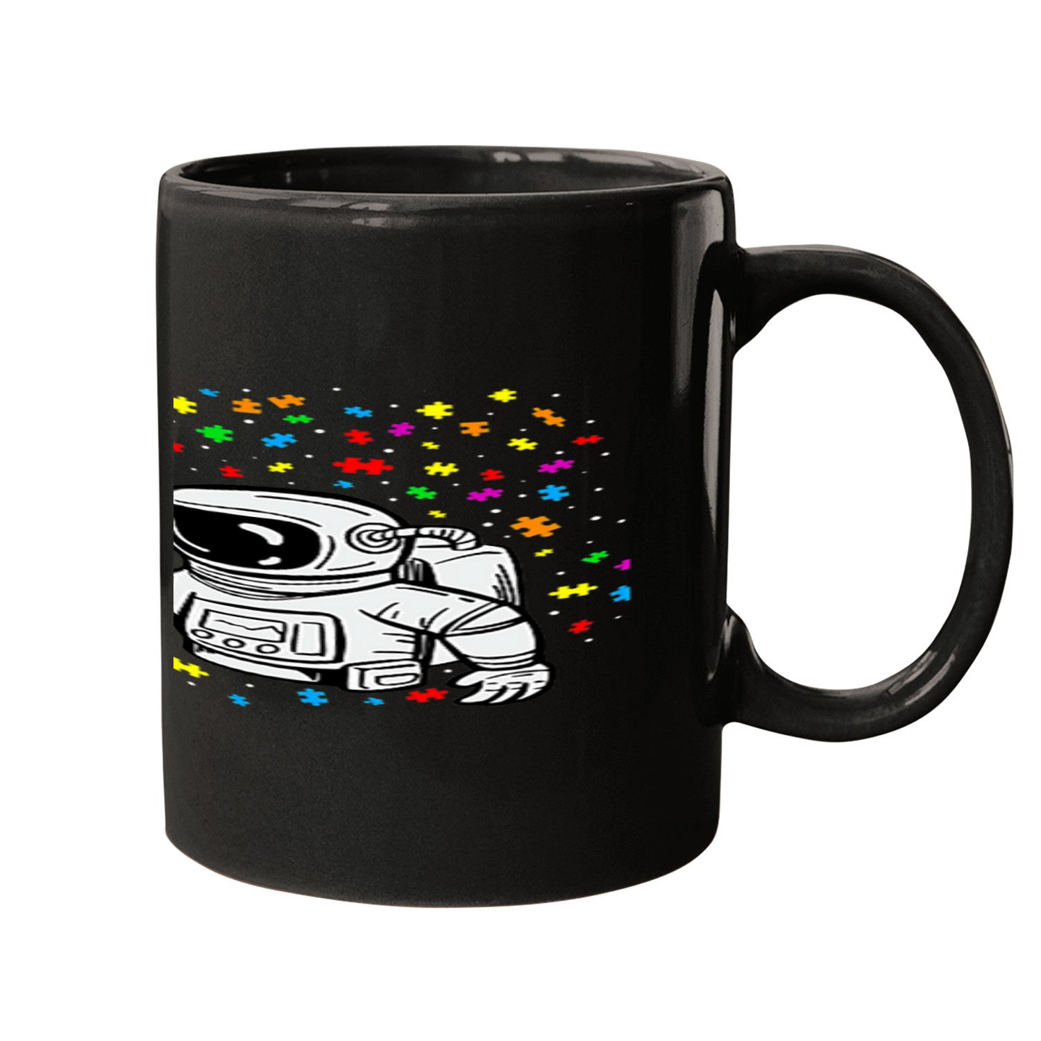 Autism Awareness Astronaut Its Ok To Be Different Mugs