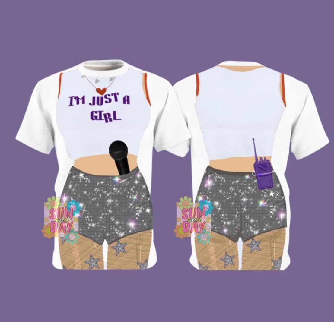 Olivia Guts Concert Look T-shirt Dress, Halloween Outfit, Christmas Gift