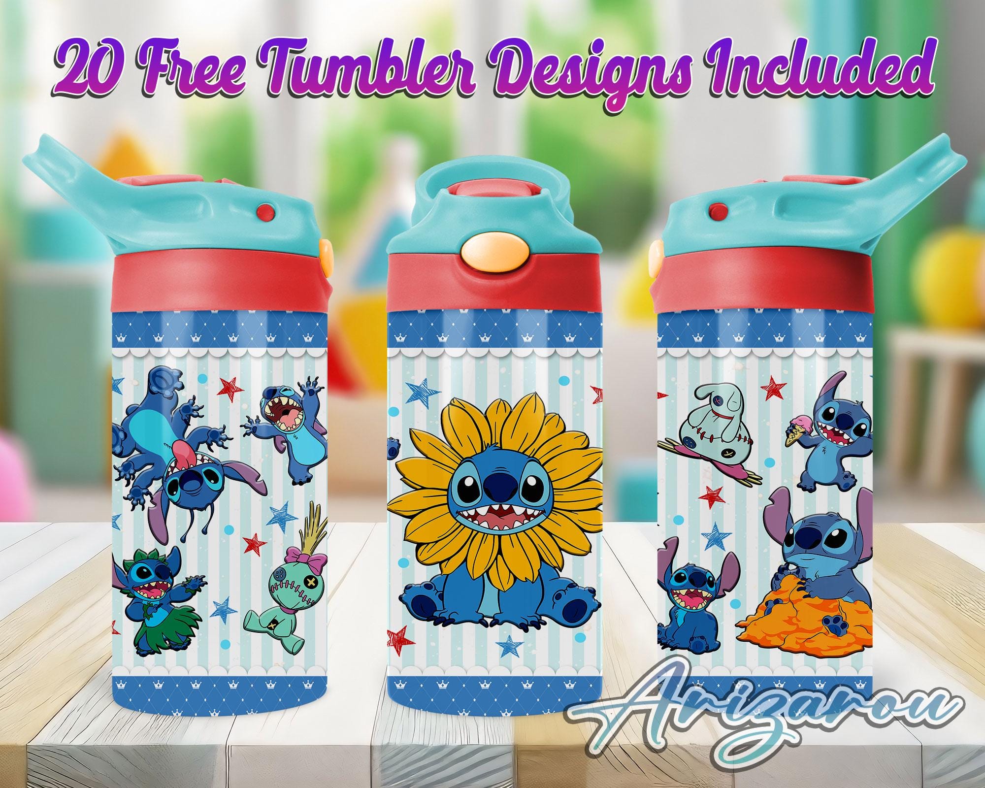 Cartoon Movie 12oz Kids Flip Top Sippy Cup, Cartoon 12oz Sippy cup Tumbler