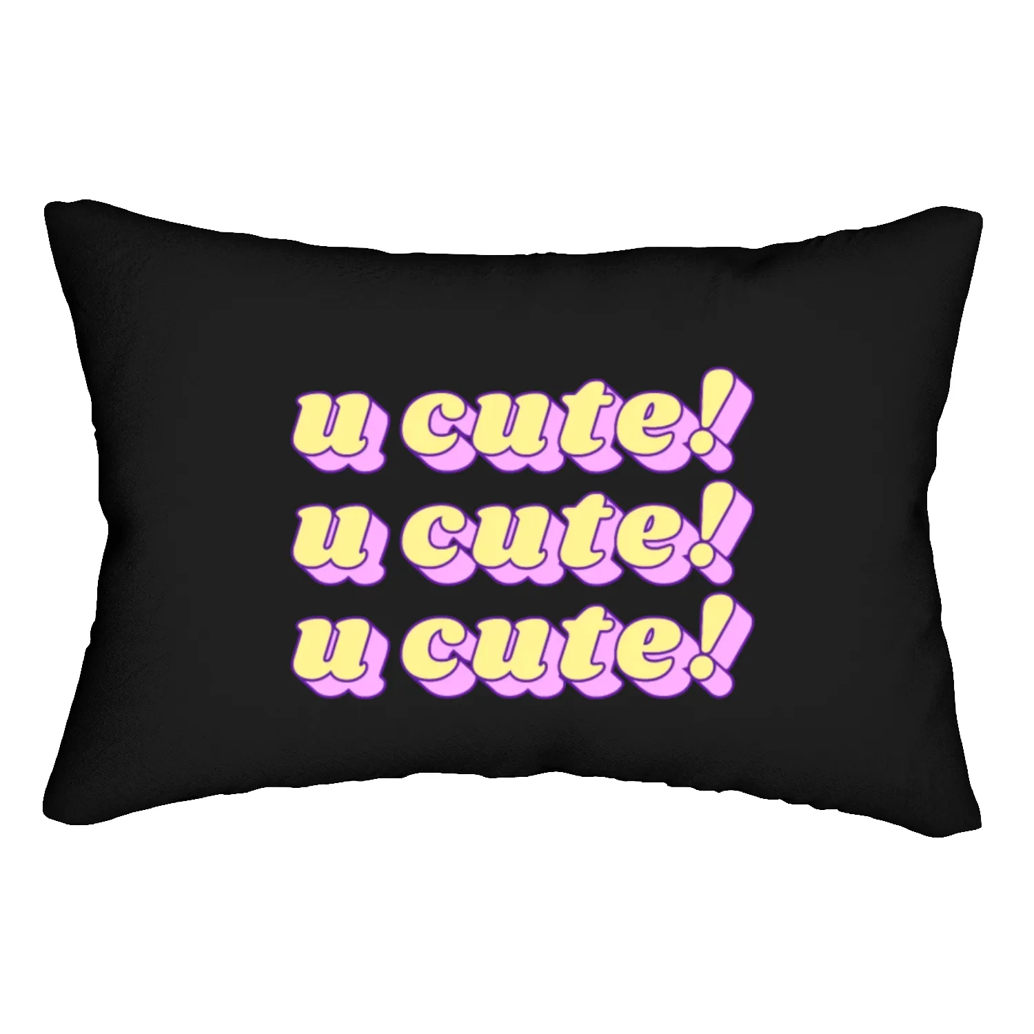 U Cute U Cute U Cute Lumbar Pillows