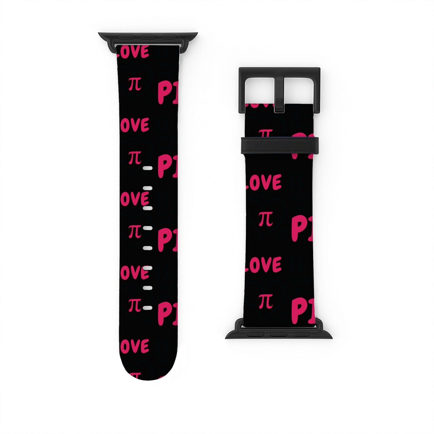 Pi Day Love Pi Symbol Mathematics Number Watch Bands For Apple Watch