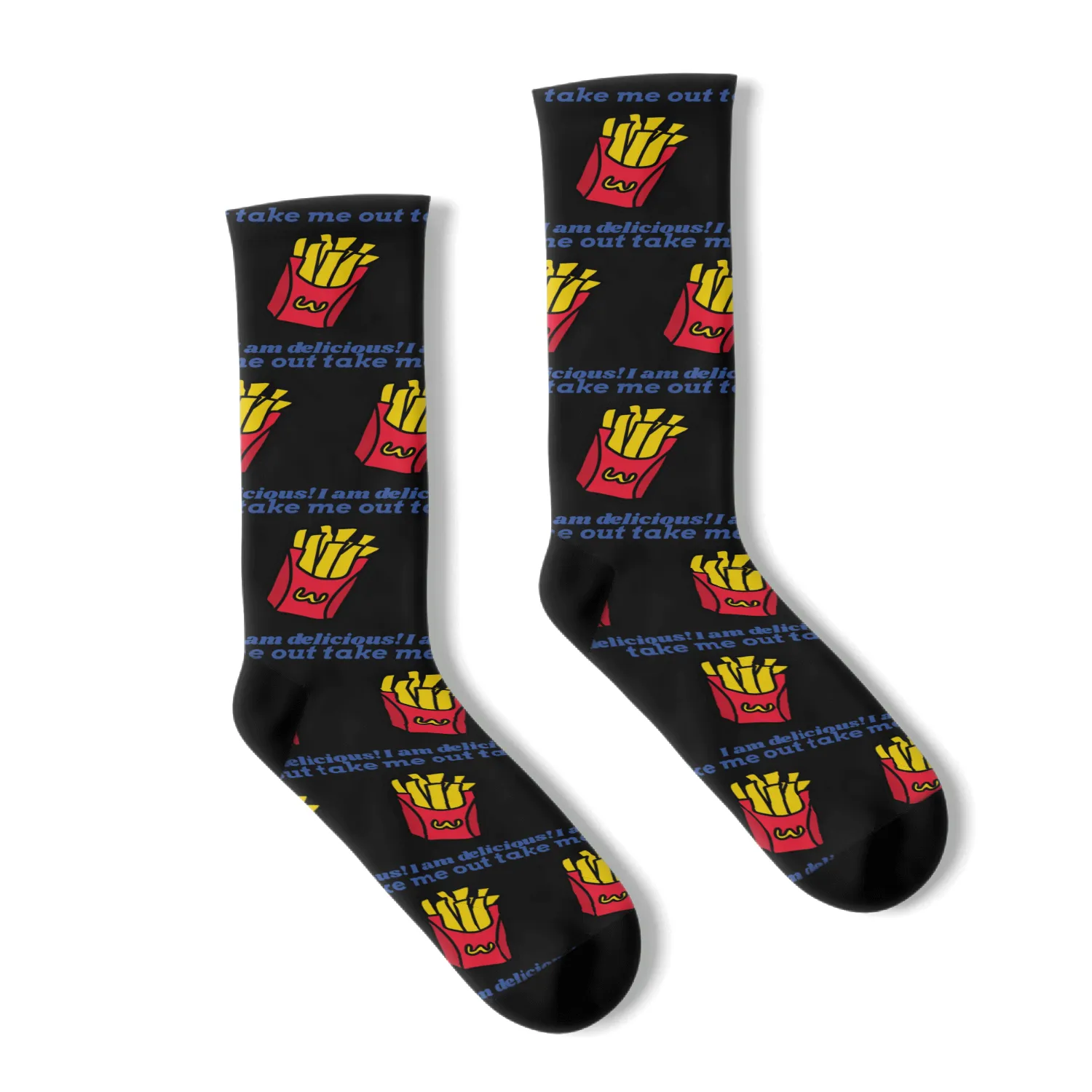 delicious fries Socks
