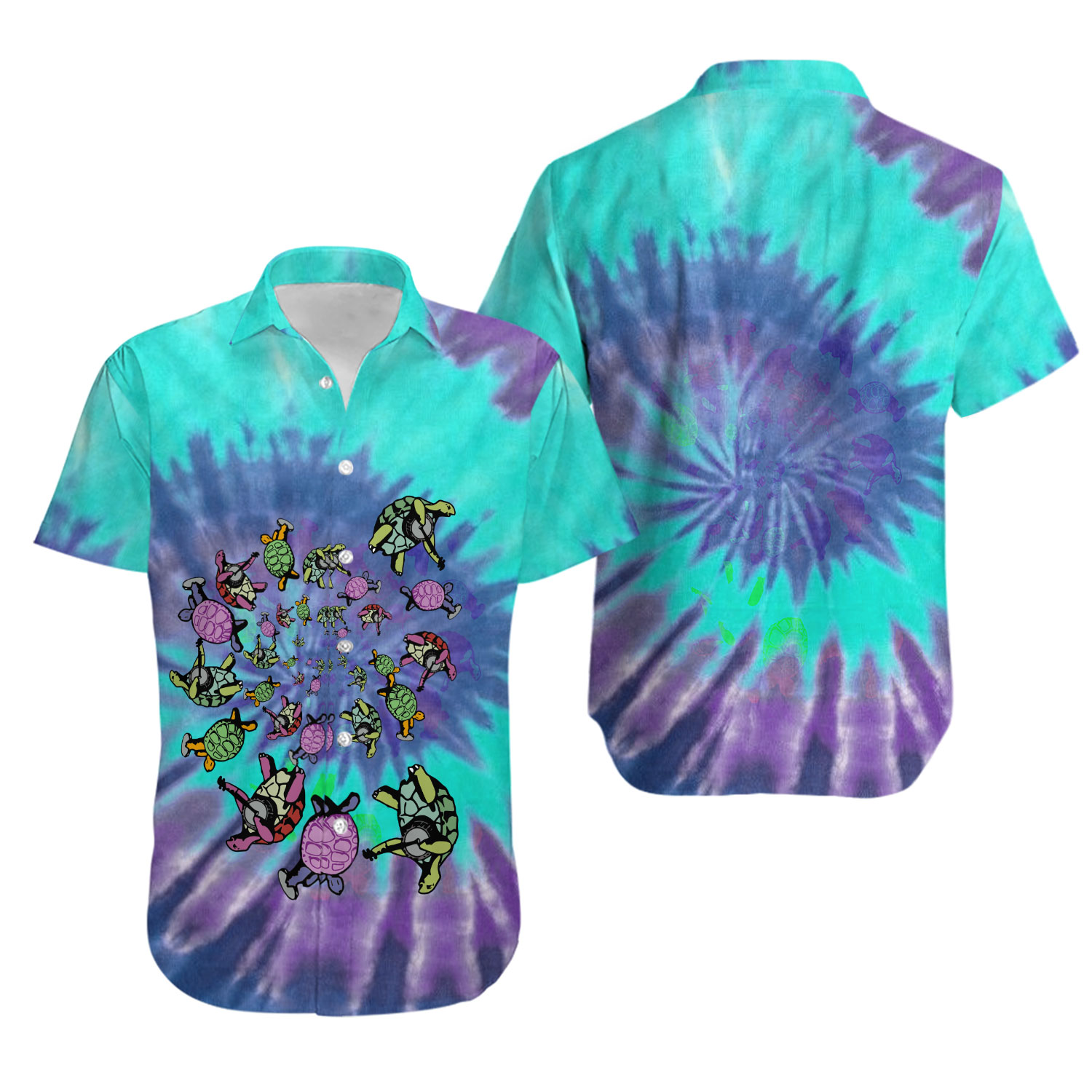 Dancing Terrapins Hawaiian Shirt, Gift for men