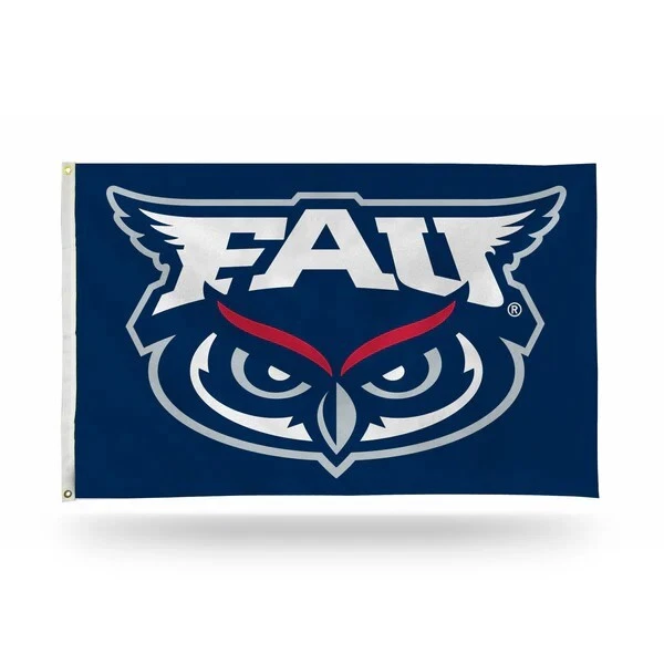 Florida Atlantic Owls House Flag Banner Decor