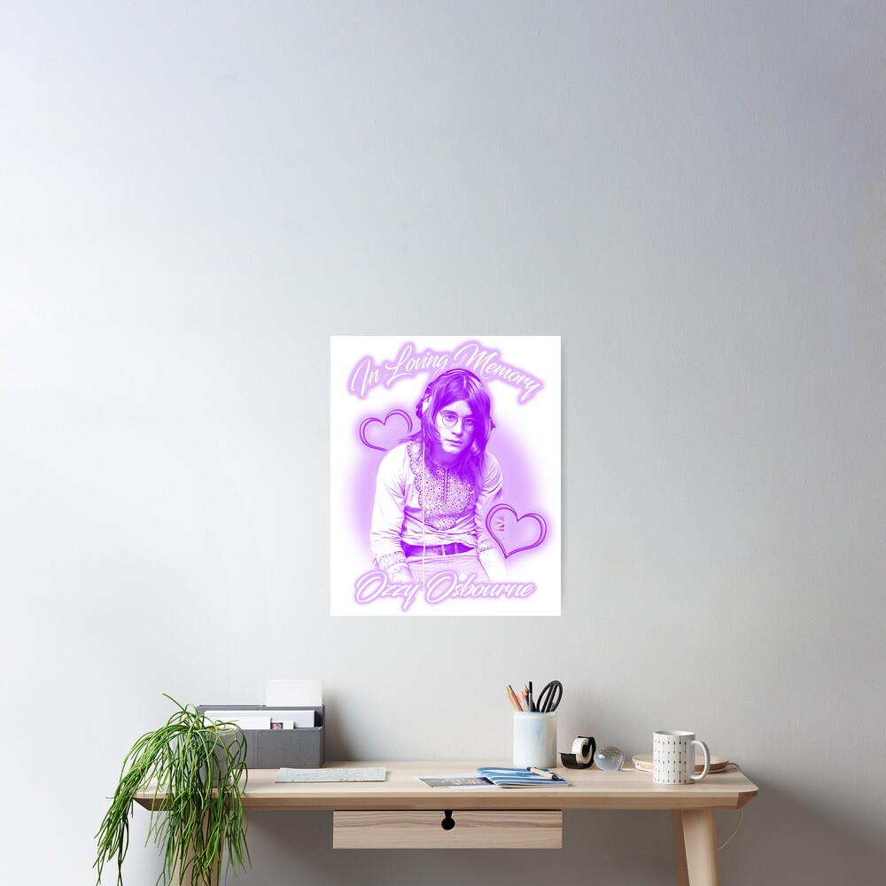 In Loving Memory Ozzy Poster