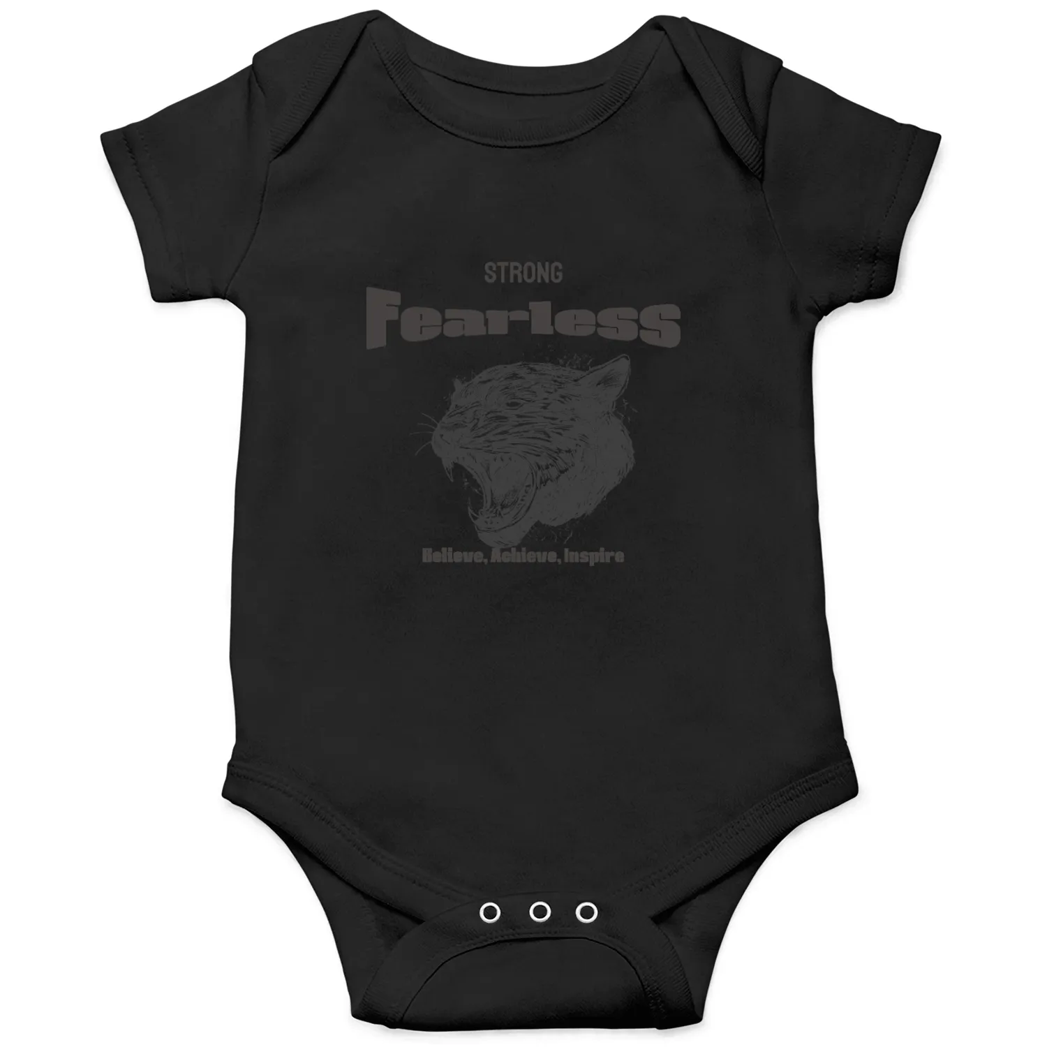 Strong And Fearless Onesies