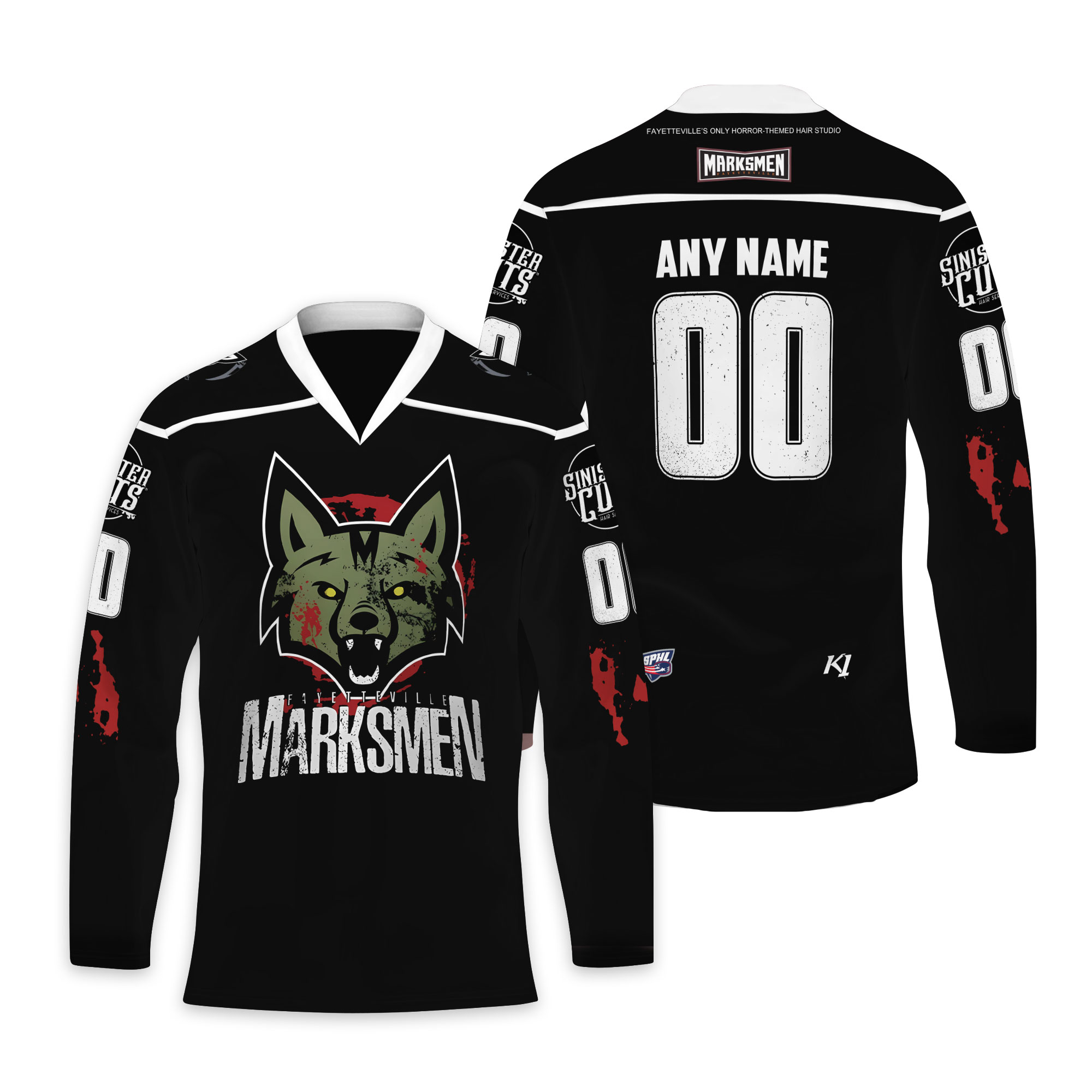Personalized Fayetteville Marksmen Sinister Cuts 2025 Limited Hockey Shirt Sport