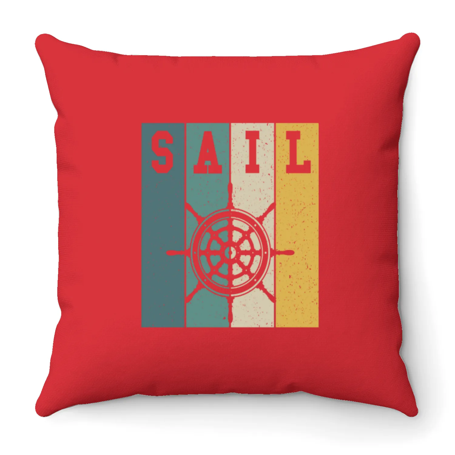 Sailor Sunset Sailboat Skipper Sail Captain Throw Pillows