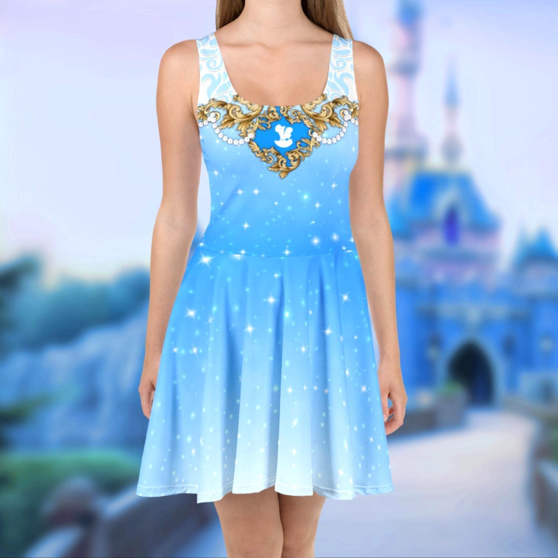 Cinde Princess Women's Skater Dress