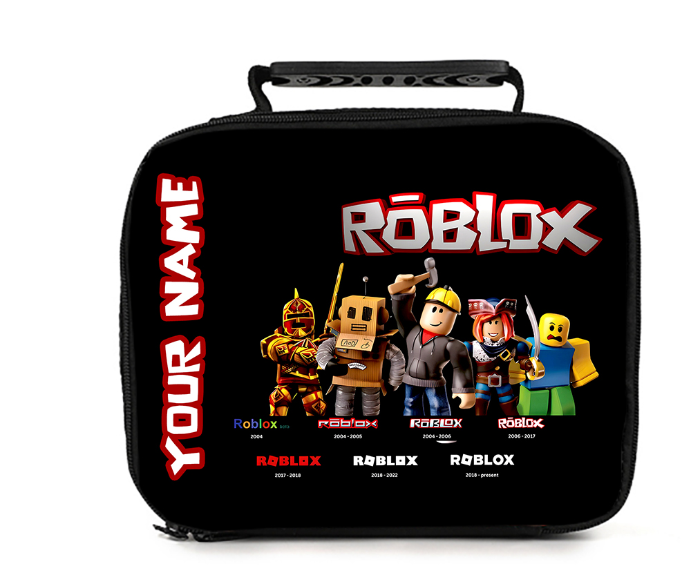 Personalized Roblox lunch bag