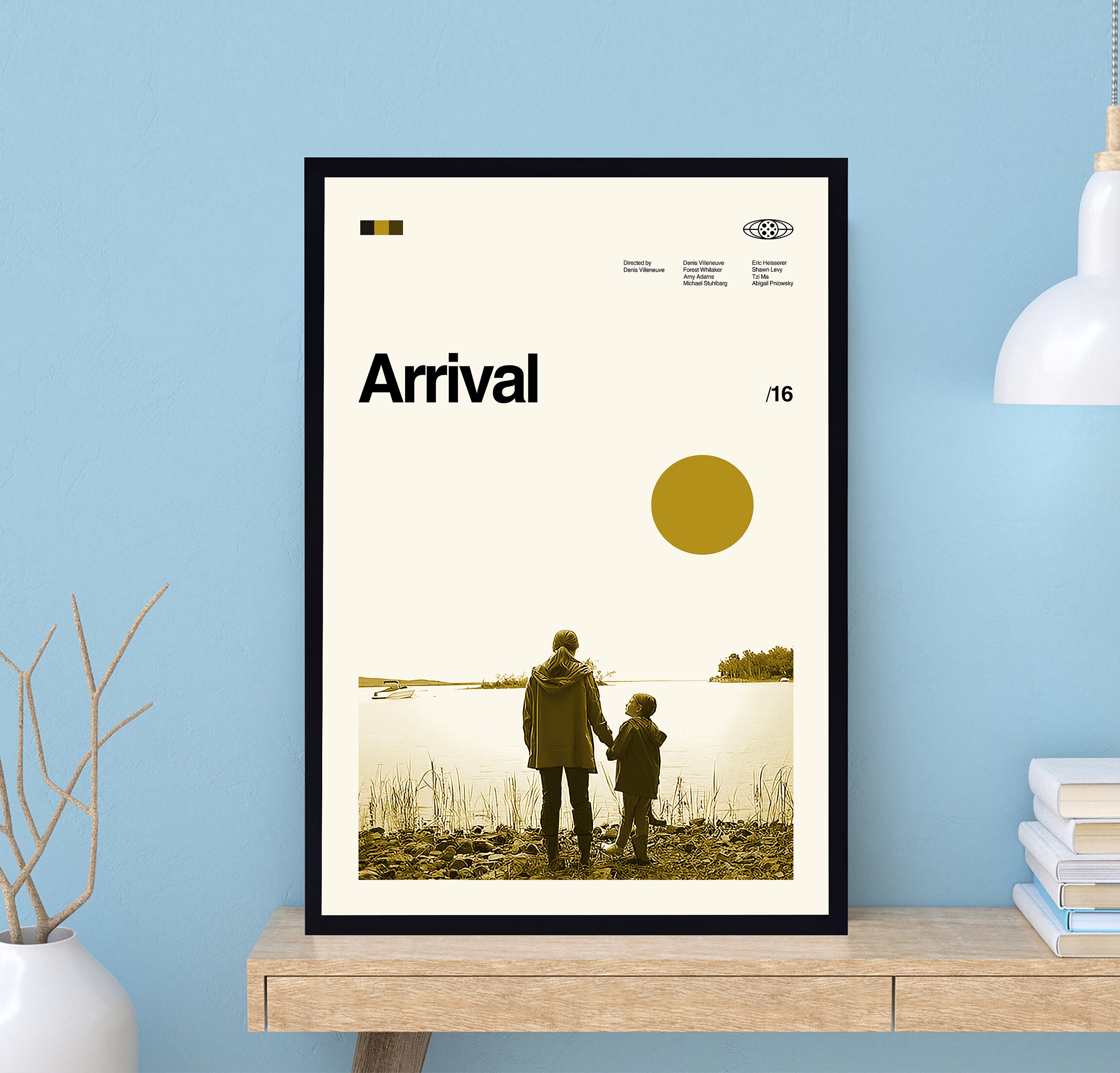 Arrival Poster, Arrival Print, Denis Villeneuve, Minimalist Art, Movie Poster, Vintage Poster, Retro Poster, Modern Art, Wall Decor