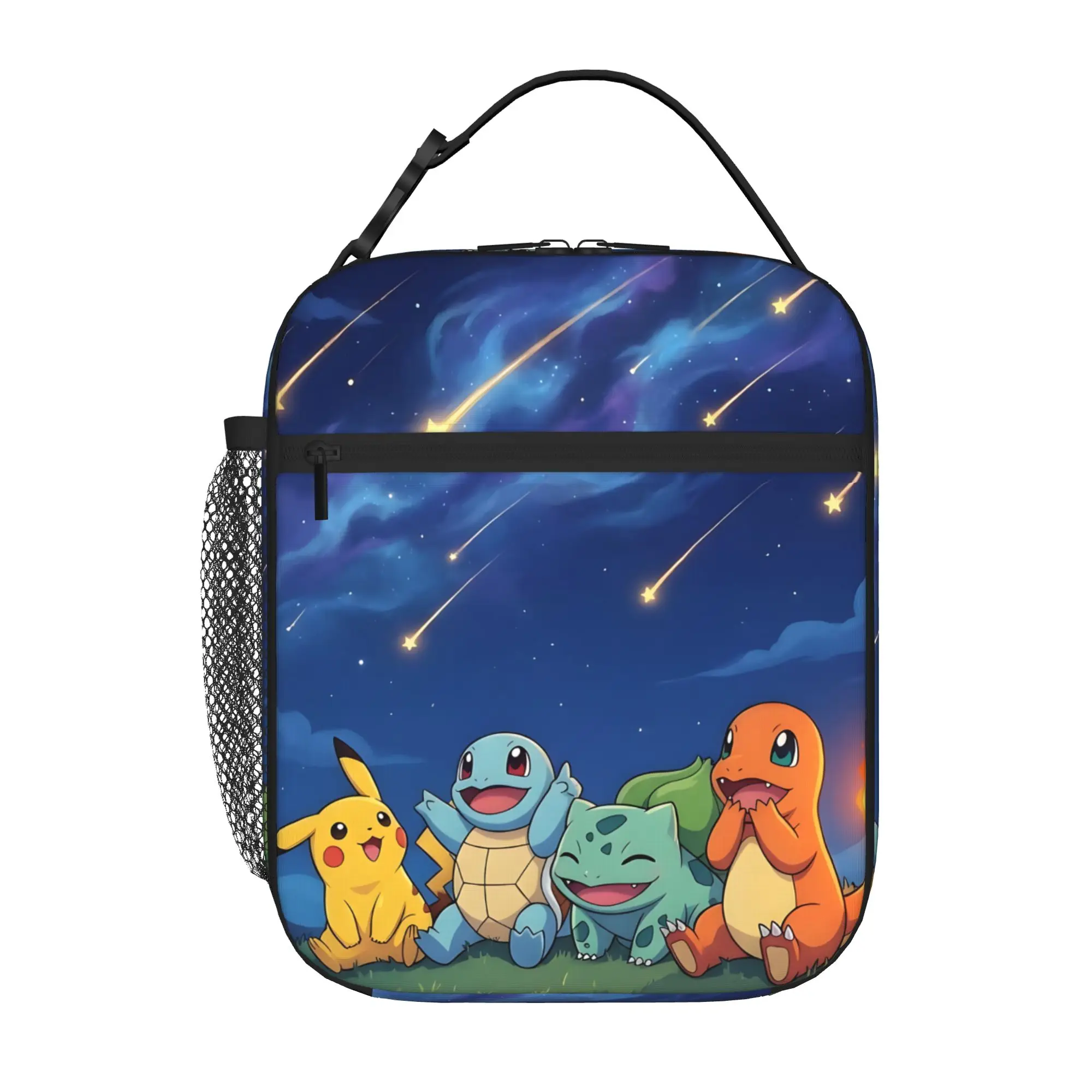 1 Piece Portable Lunch Container Star Zipper Closure Durable Pocket PKM For Lunch Lunch Box Bag