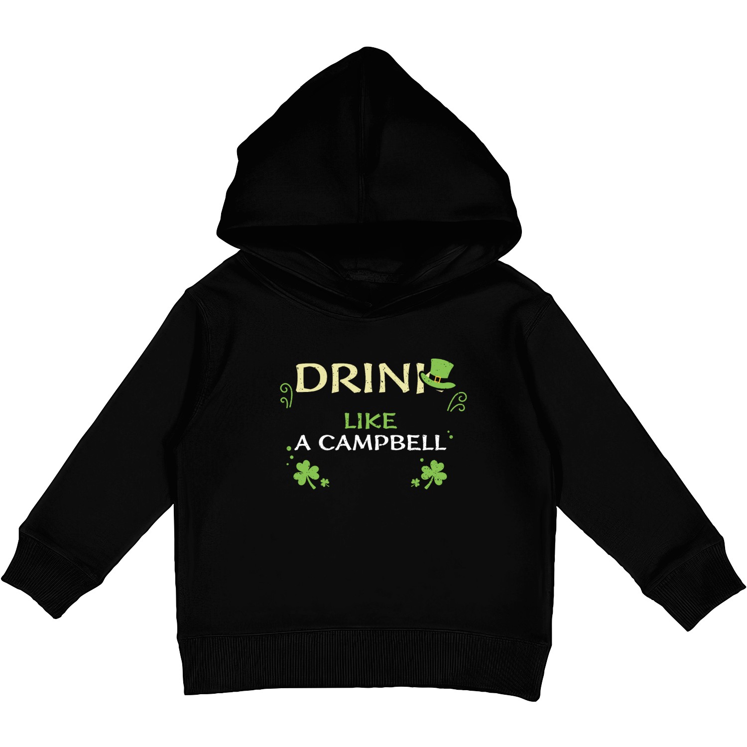 Drink Like A Campbell Kids Pullover Hoodies