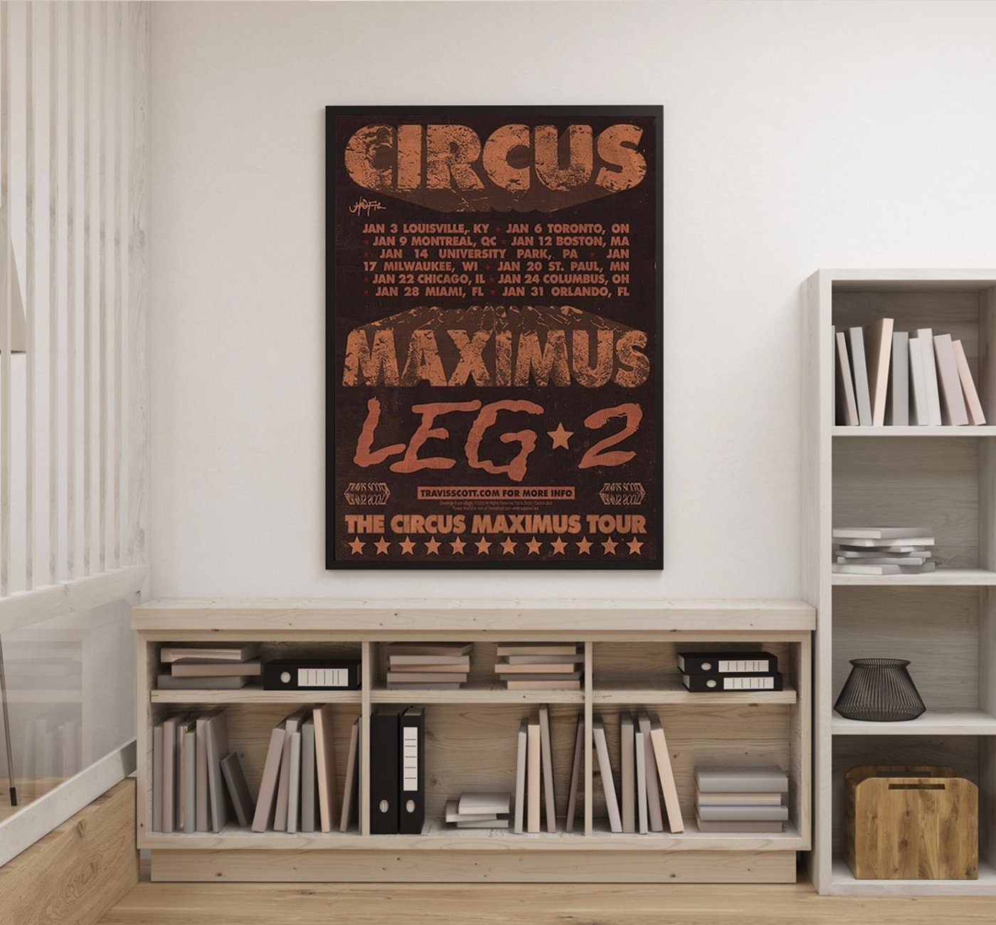 The Circus Maximus Tour 2024 Poster, 2024 Poster