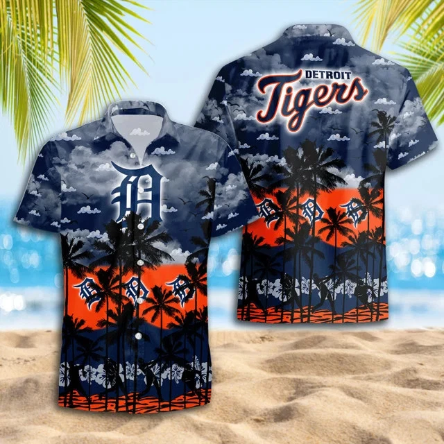 Detroit Hawaiian Shirt Trending Summer