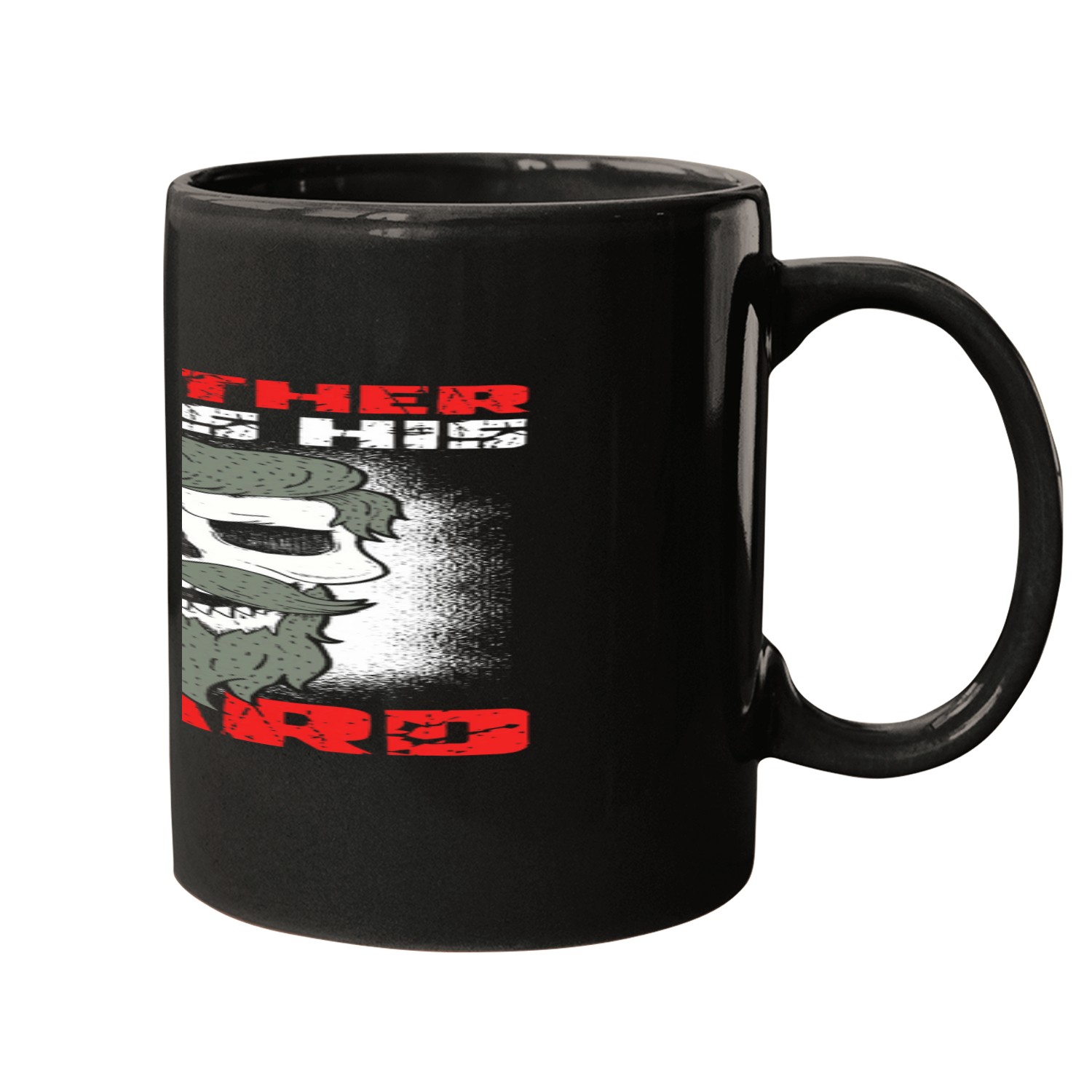 Beard Rides for Thick Thighs Facial Hair Bearded Guy 22 Mugs
