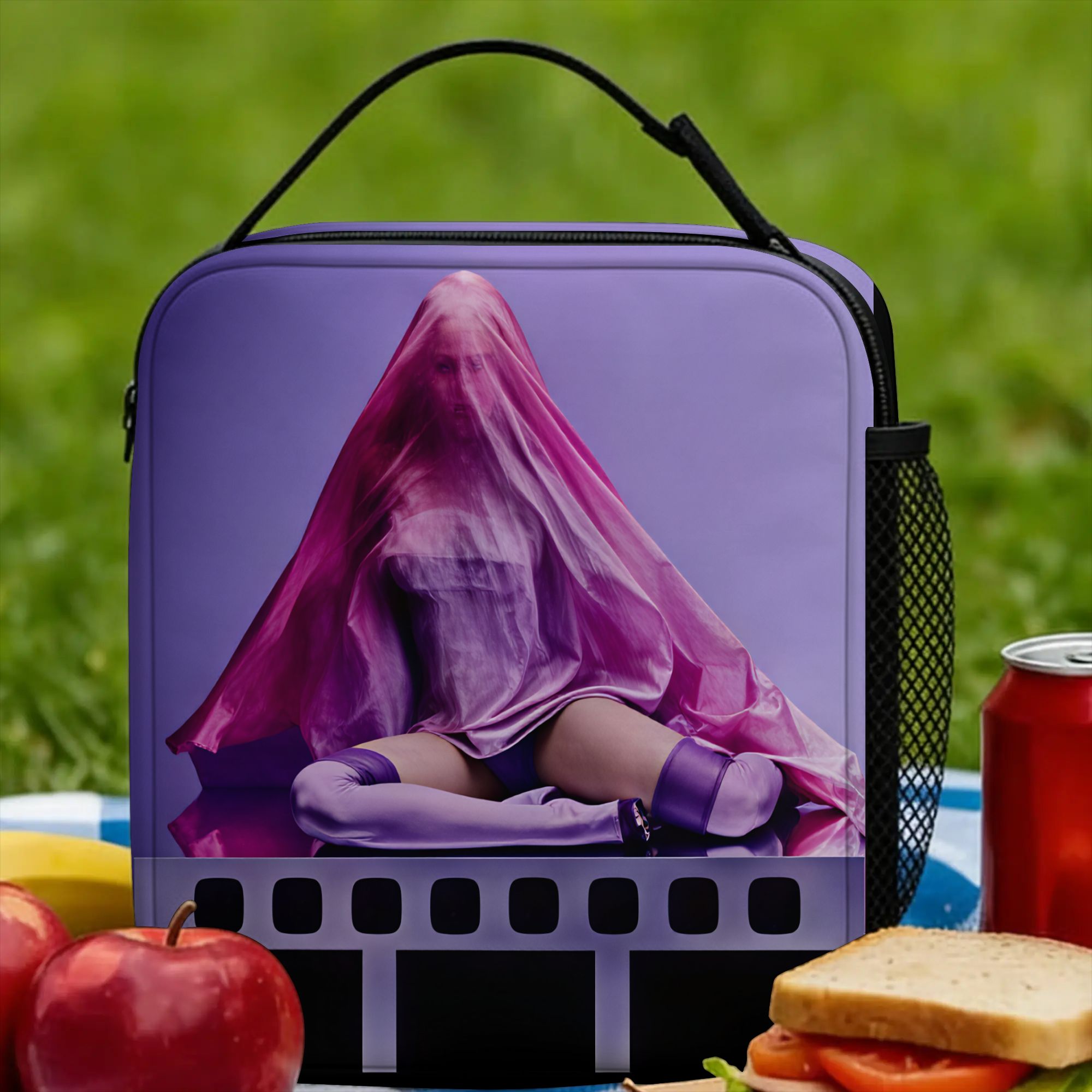 Madonnas Confessions II Album 2026 Lunch Bag Casual Lunch Box Office Portable Thermal Tote Handbags For Women Oxford Cooler Bag