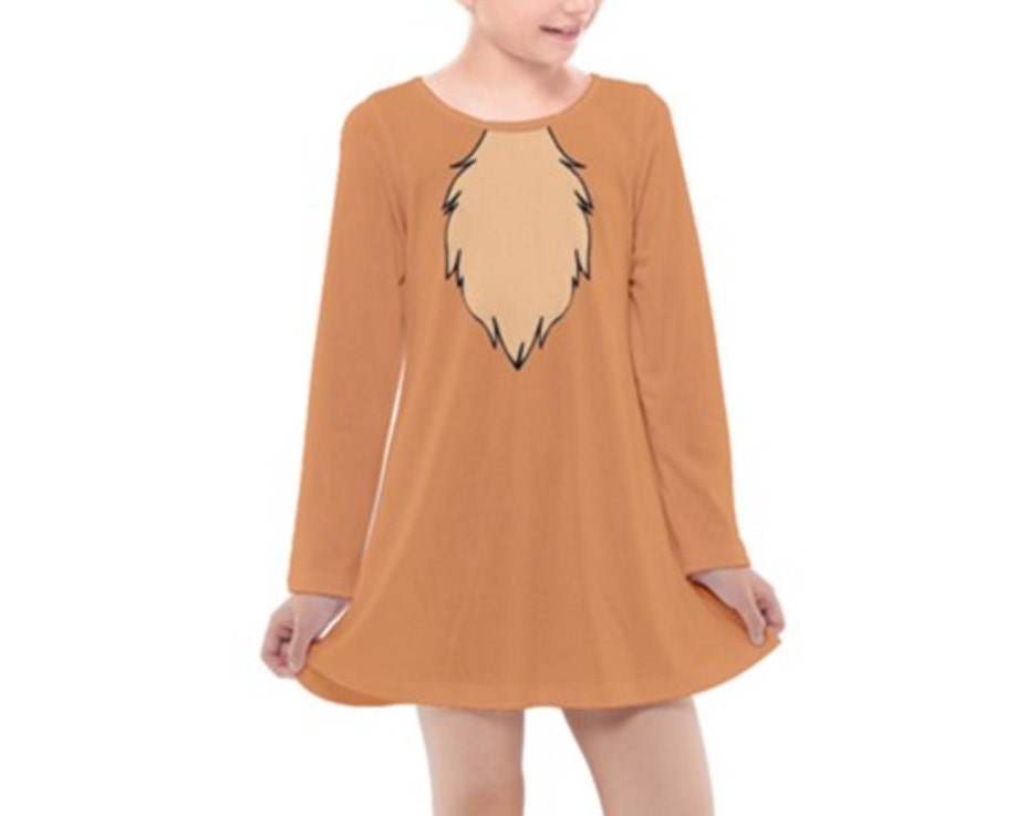 Kid's Lady Inspired Long Sleeve Dress