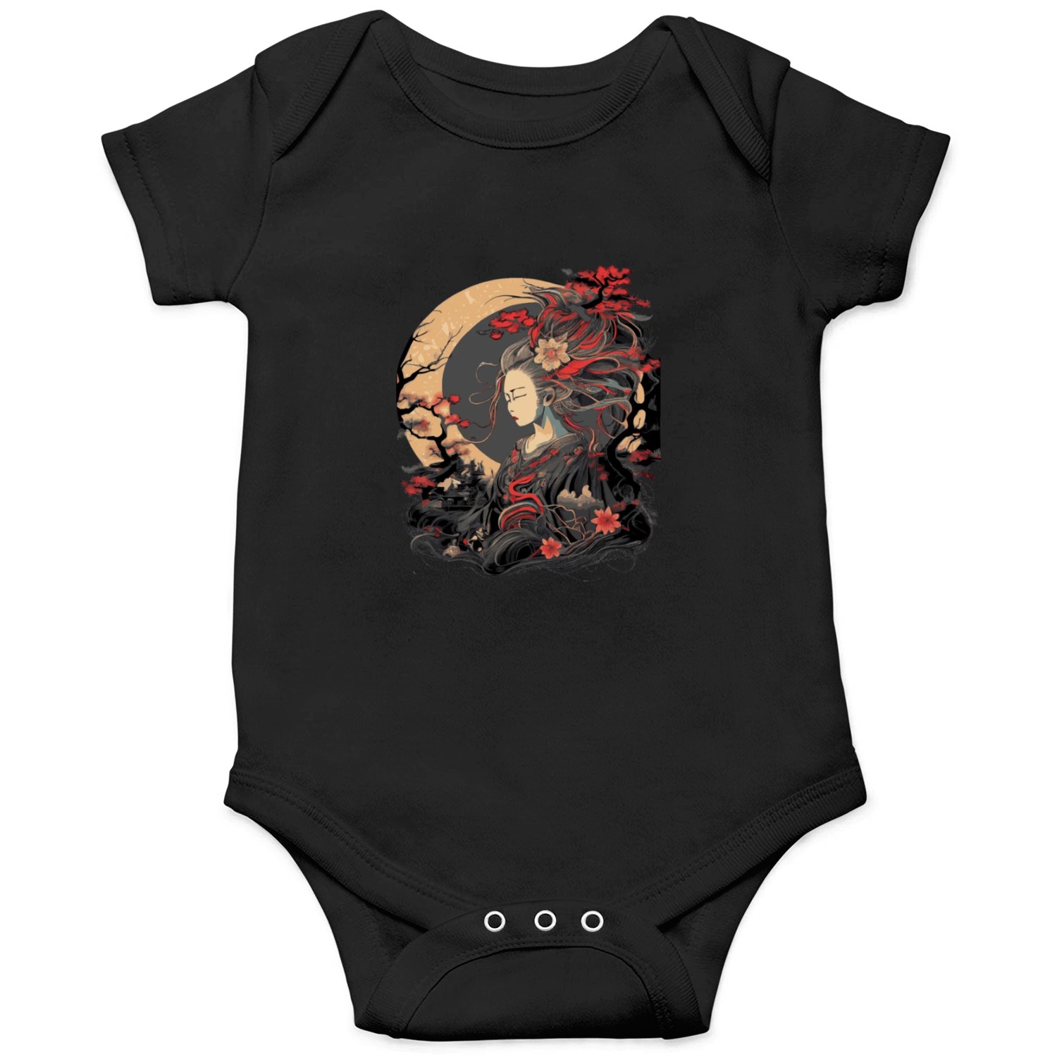 Ancient Japanese Deity Amaterasu Shinto Sun Goddes Onesies