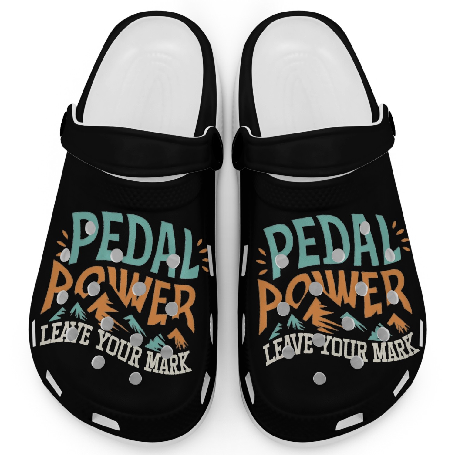 Pedal power, make your marks for bicycle lovers Clogs