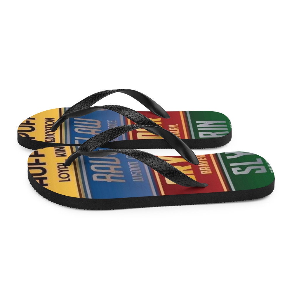 Wizarding Houses Flip-Flops