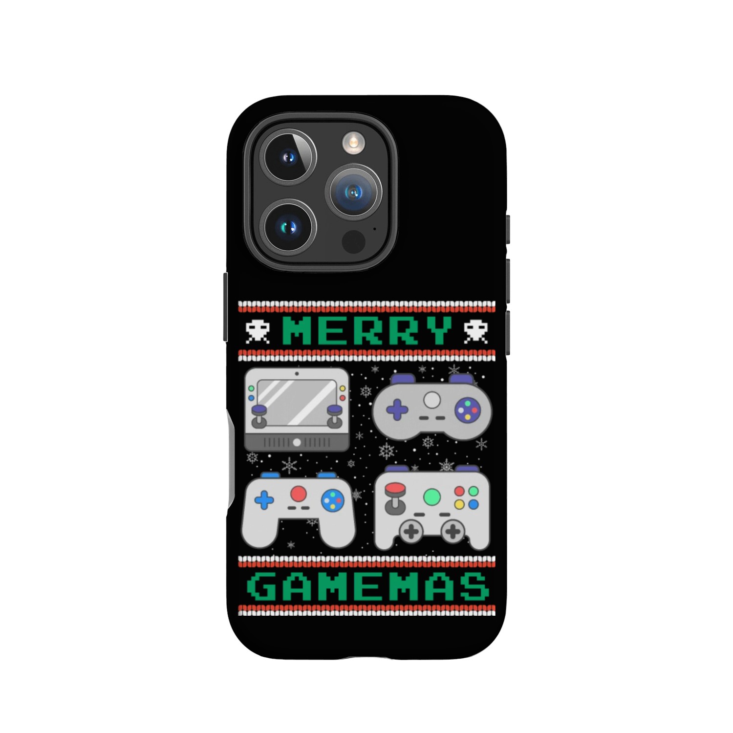 Merry Gamemas Christmas Gambling Gaming IPhone Cases