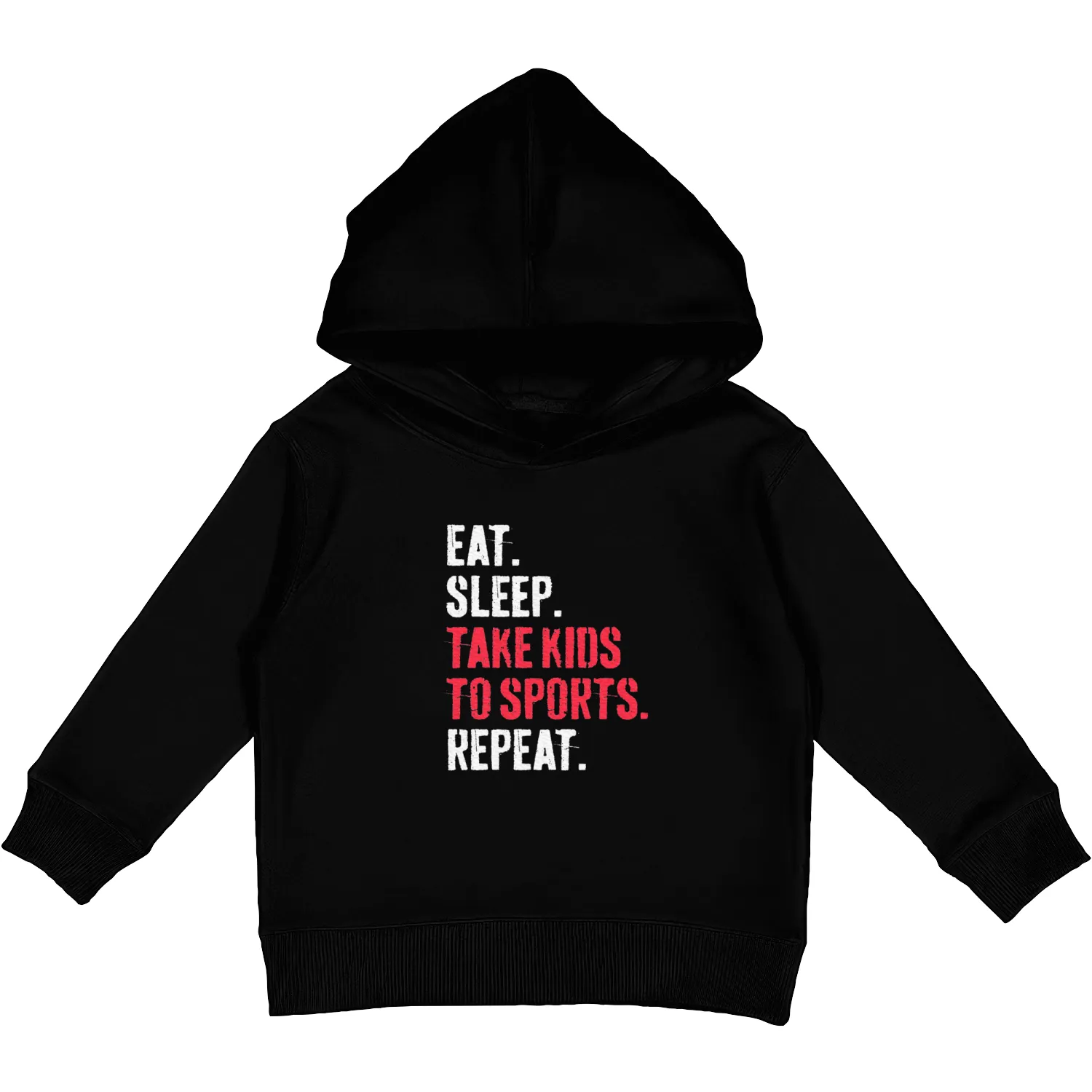 Eat Sleep Take To Sports Repeat Soccer Mom Ideas Kids Pullover Hoodies