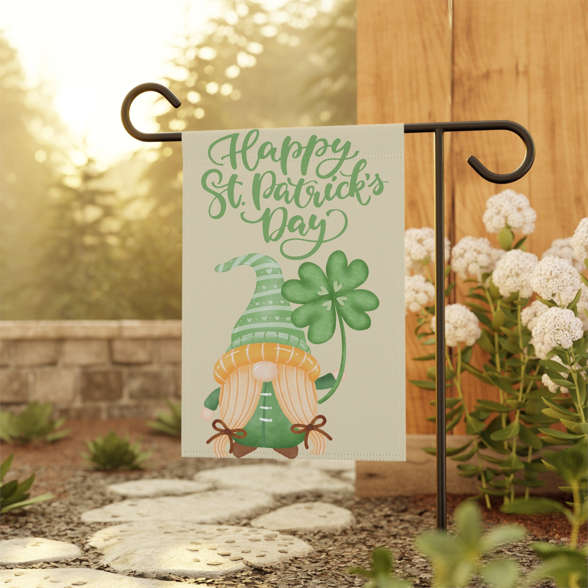 Happy St. Patrick's Day Garden Flag