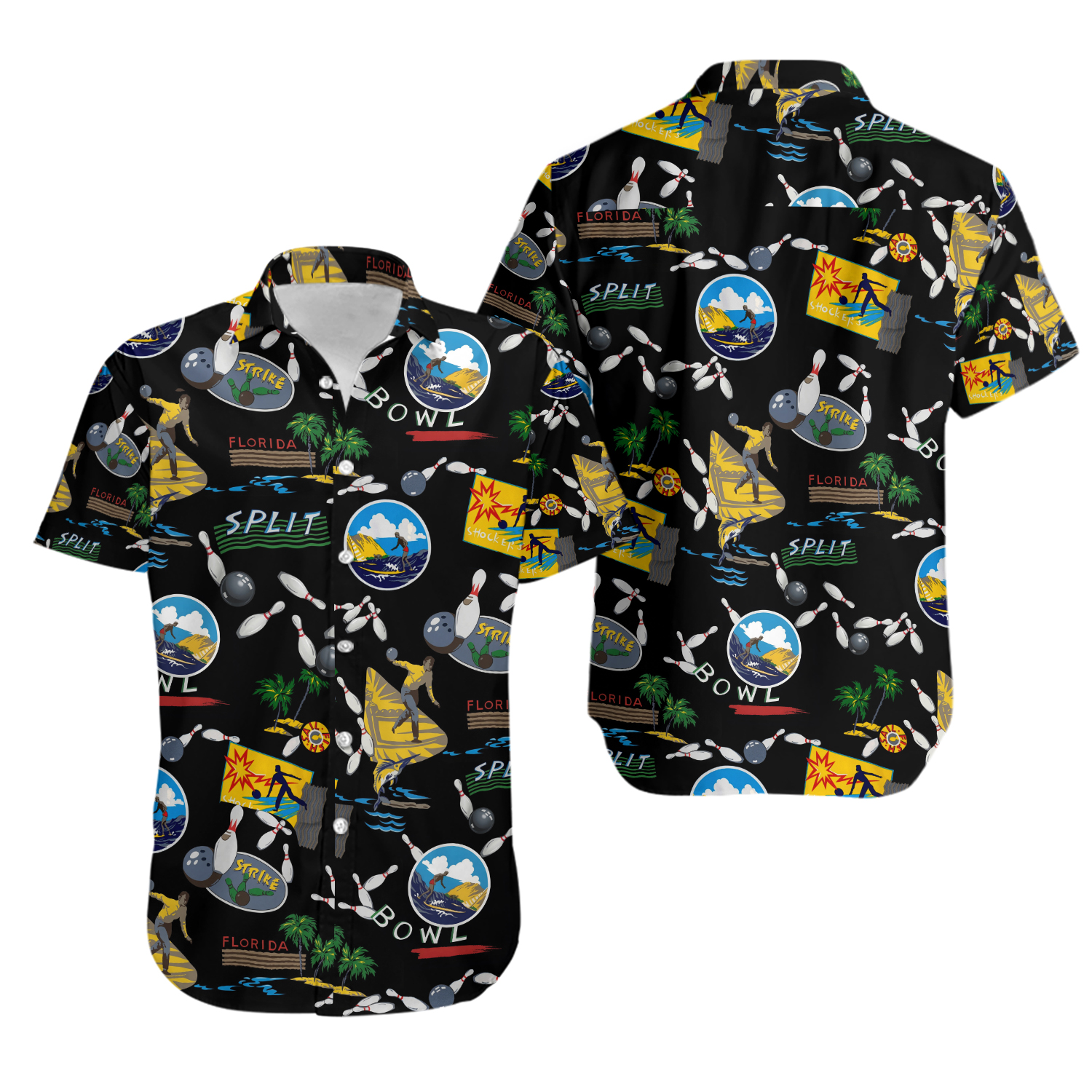 Box Office Island Hawaiian-Style Shirt Men’s