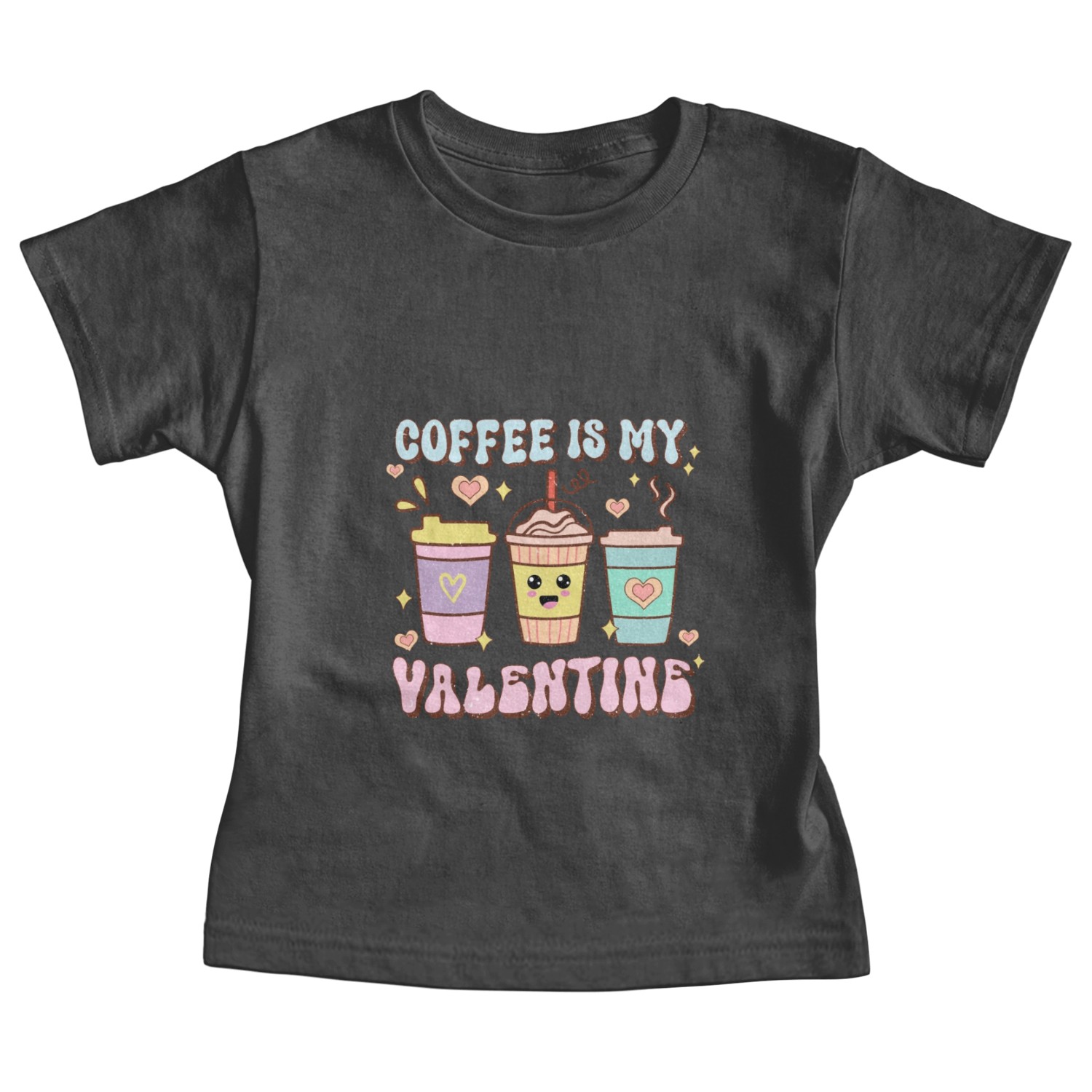 Coffee Is My Valentine Baby Tees - Caffeine Lover's