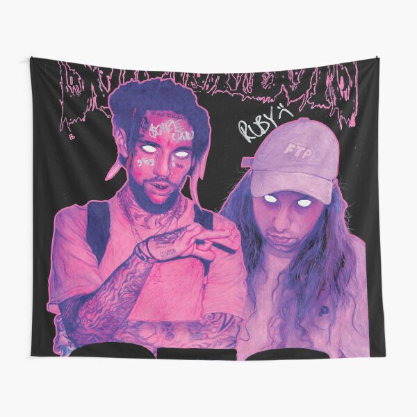 Suicideboys Signed Purple Haze Tapestry
