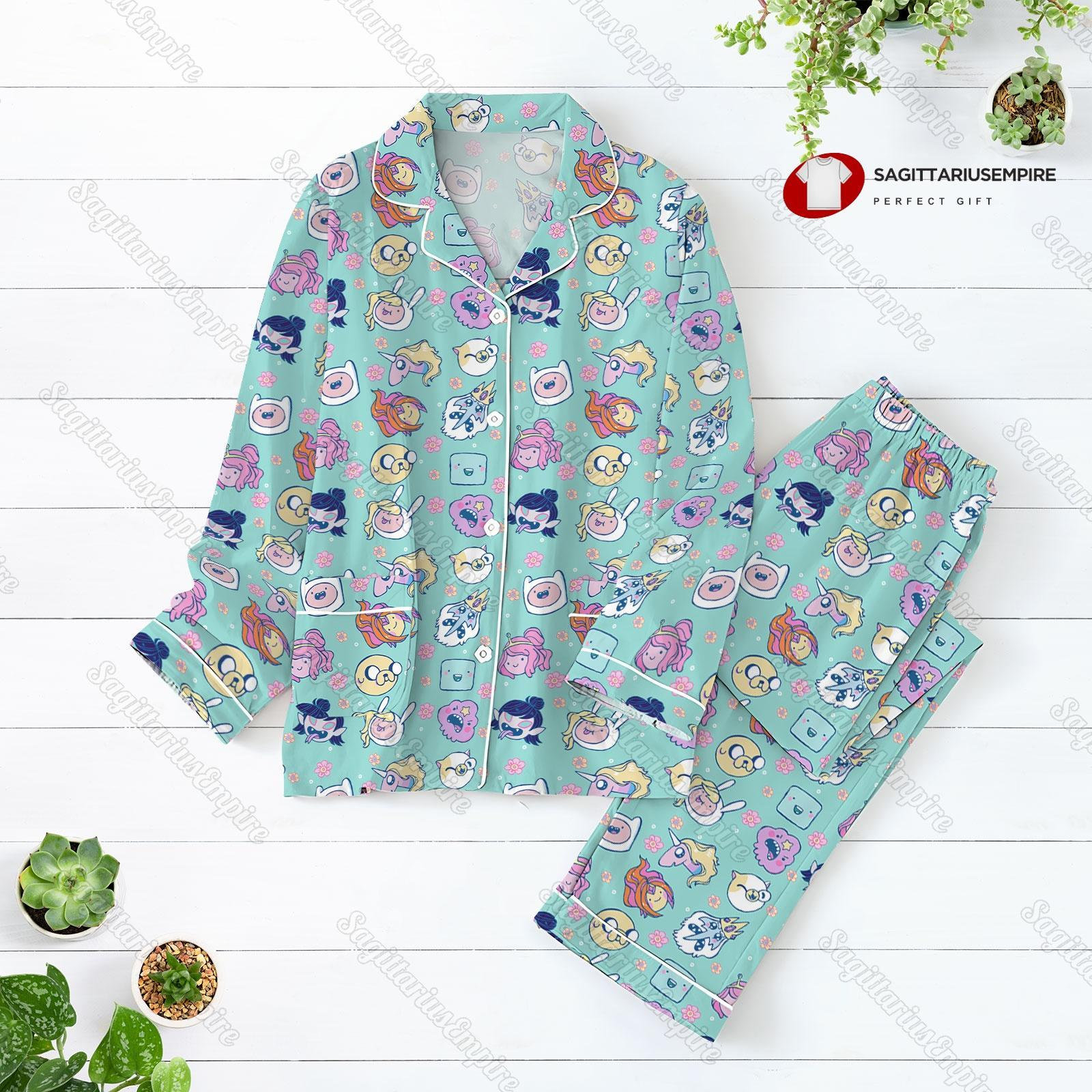 Adventure Time Pajamas Set, Adventure Time Shirt