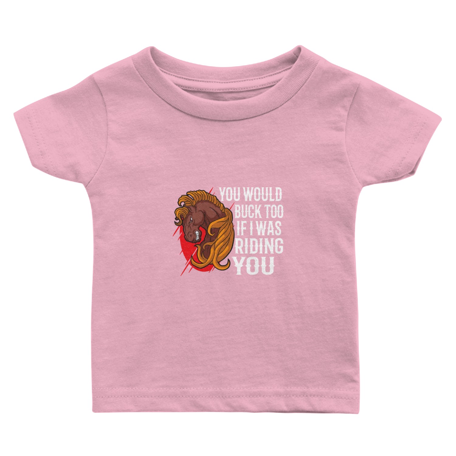 Cowboy Barn Bull Rider Rodeo Country Western Movie Baby T Shirts