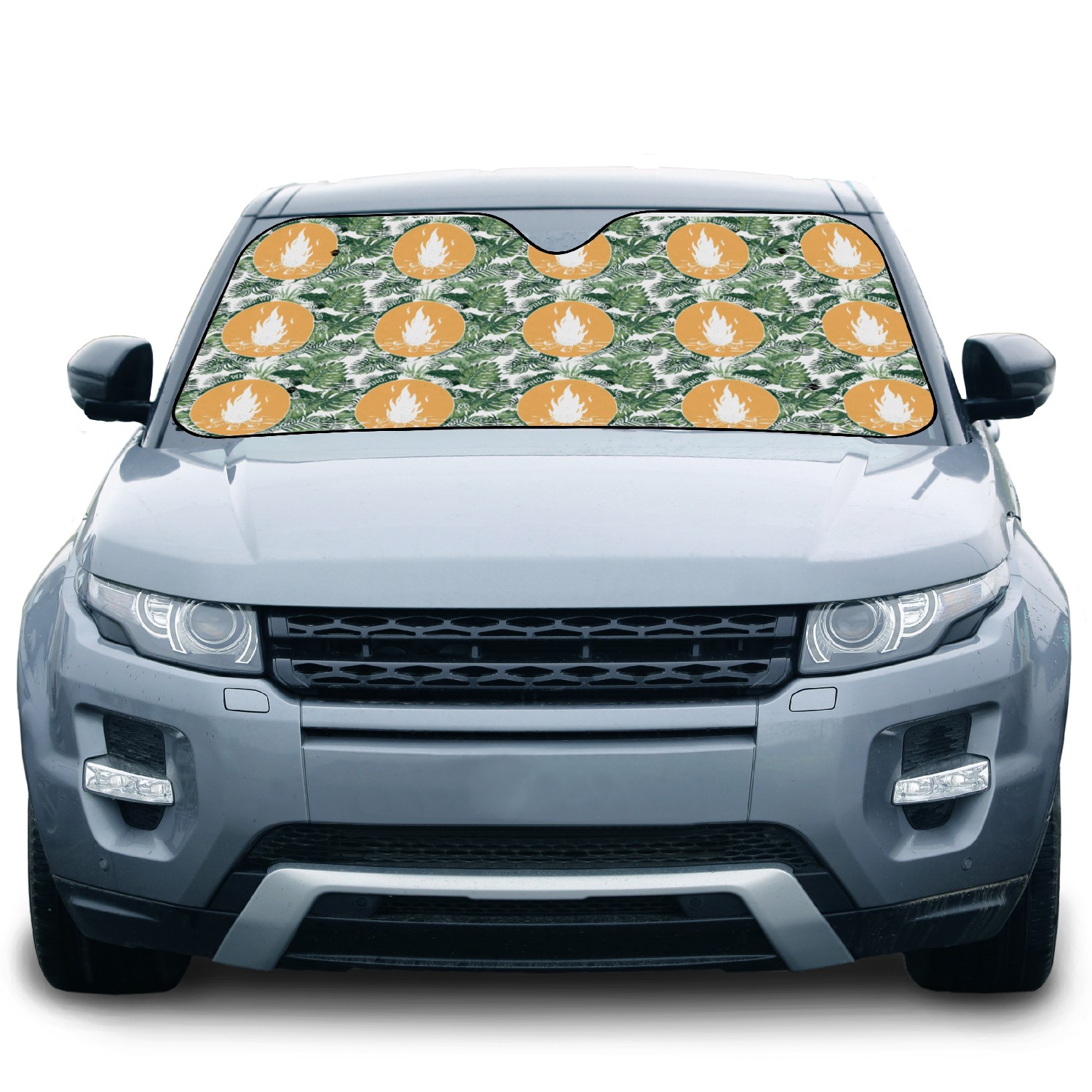 where friends and marshmallows get toasted Car Sun Shades