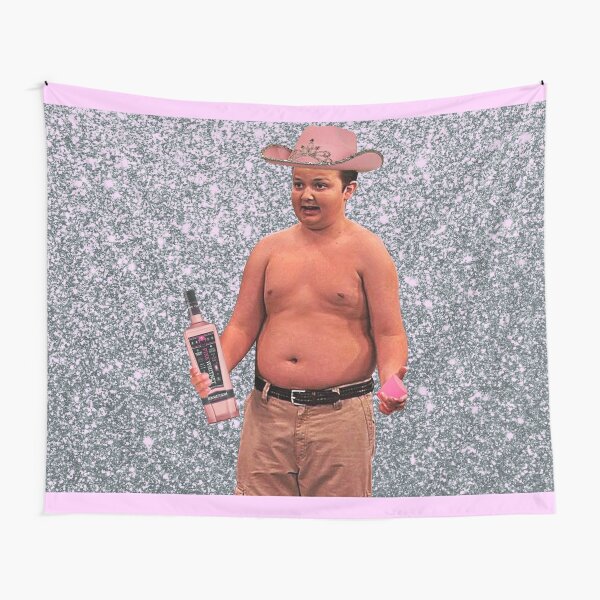 gibby pink whitney Tapestry