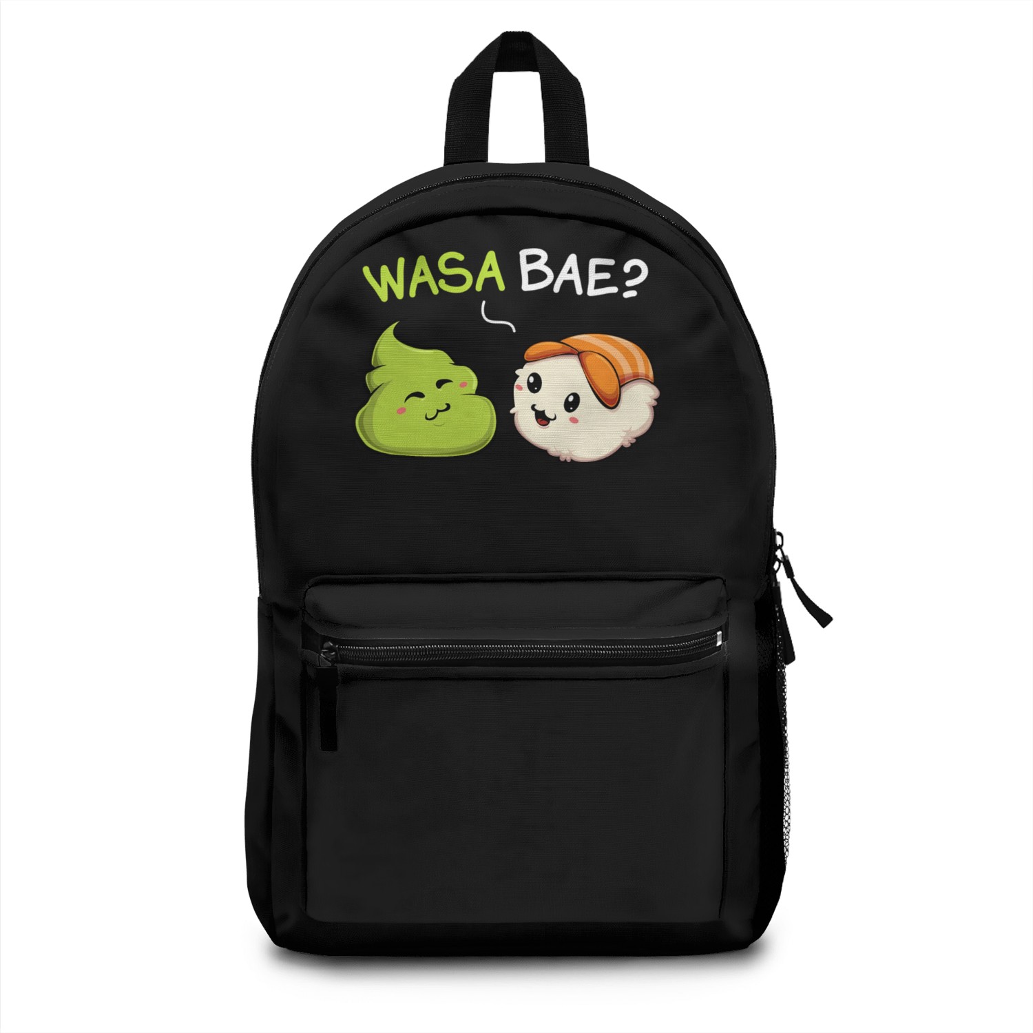 Wasa Bae Kawaii Wasabi Sushi Japanese Asian Food Backpacks