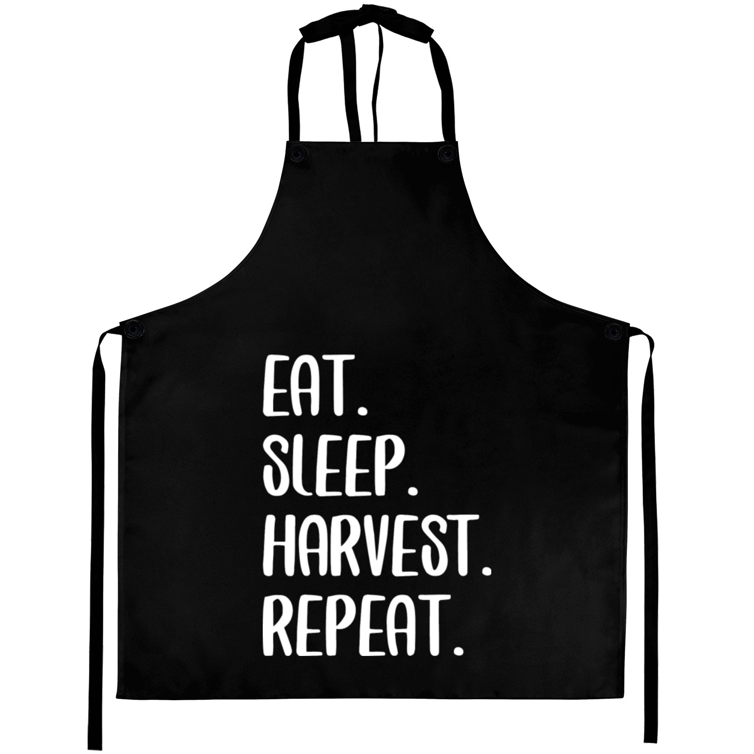 Eat Sleep Harvest Rebeat Aprons
