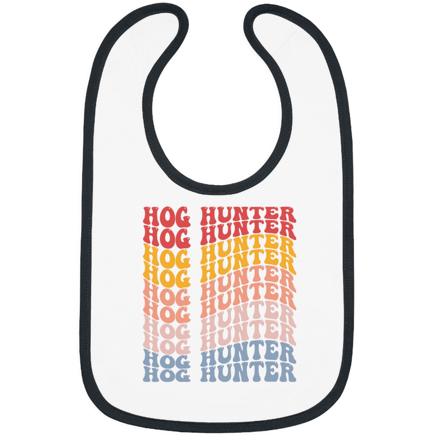 Hog Hunter Hog Hunting Groovy Bibs