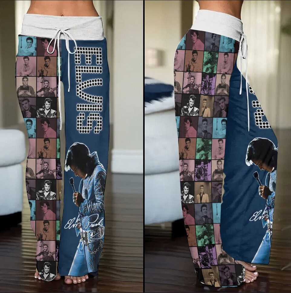 Elvis Presley Music Tour Women Pajamas Pants