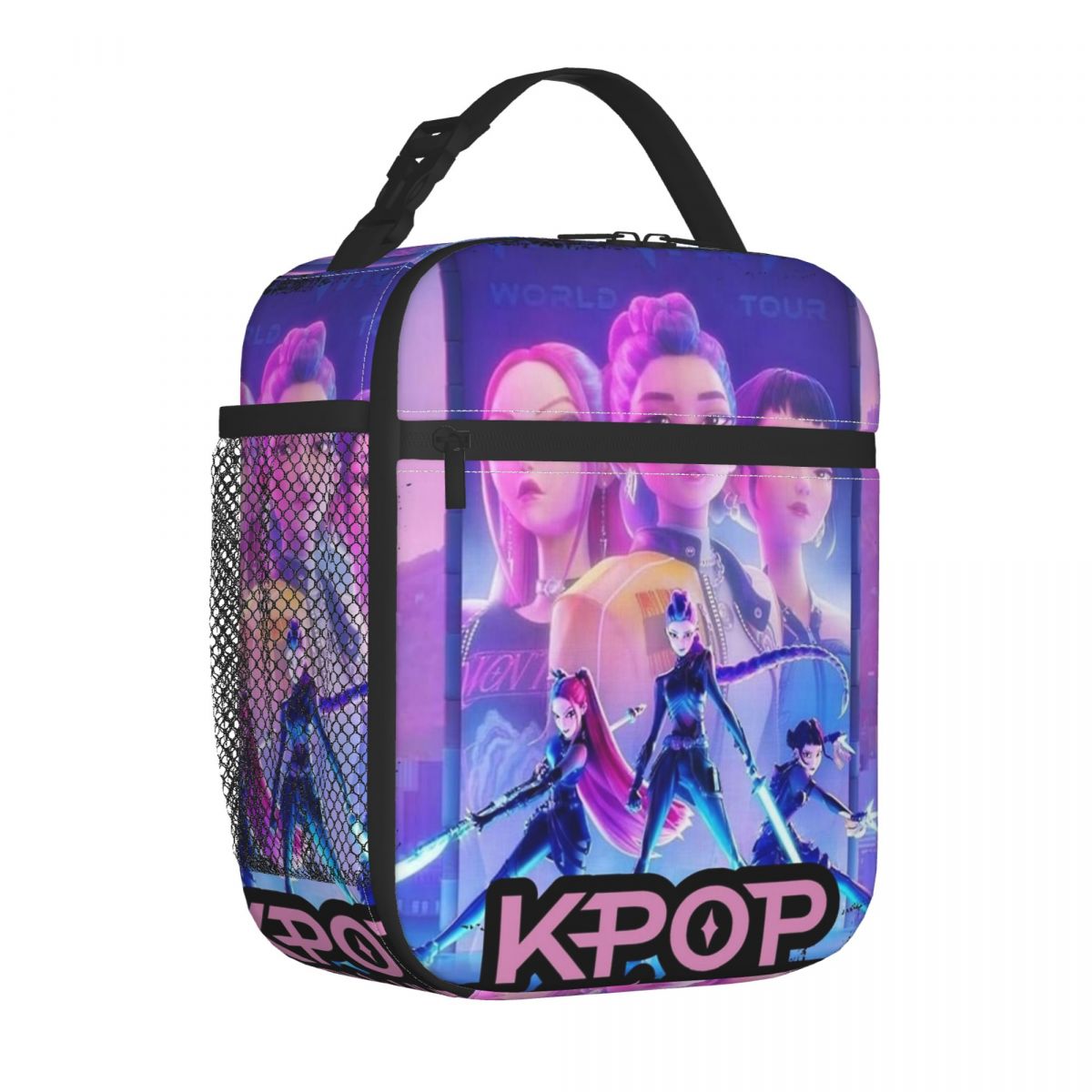 K-Pop Demon Hunters Huntrix Insulated Lunch Bag