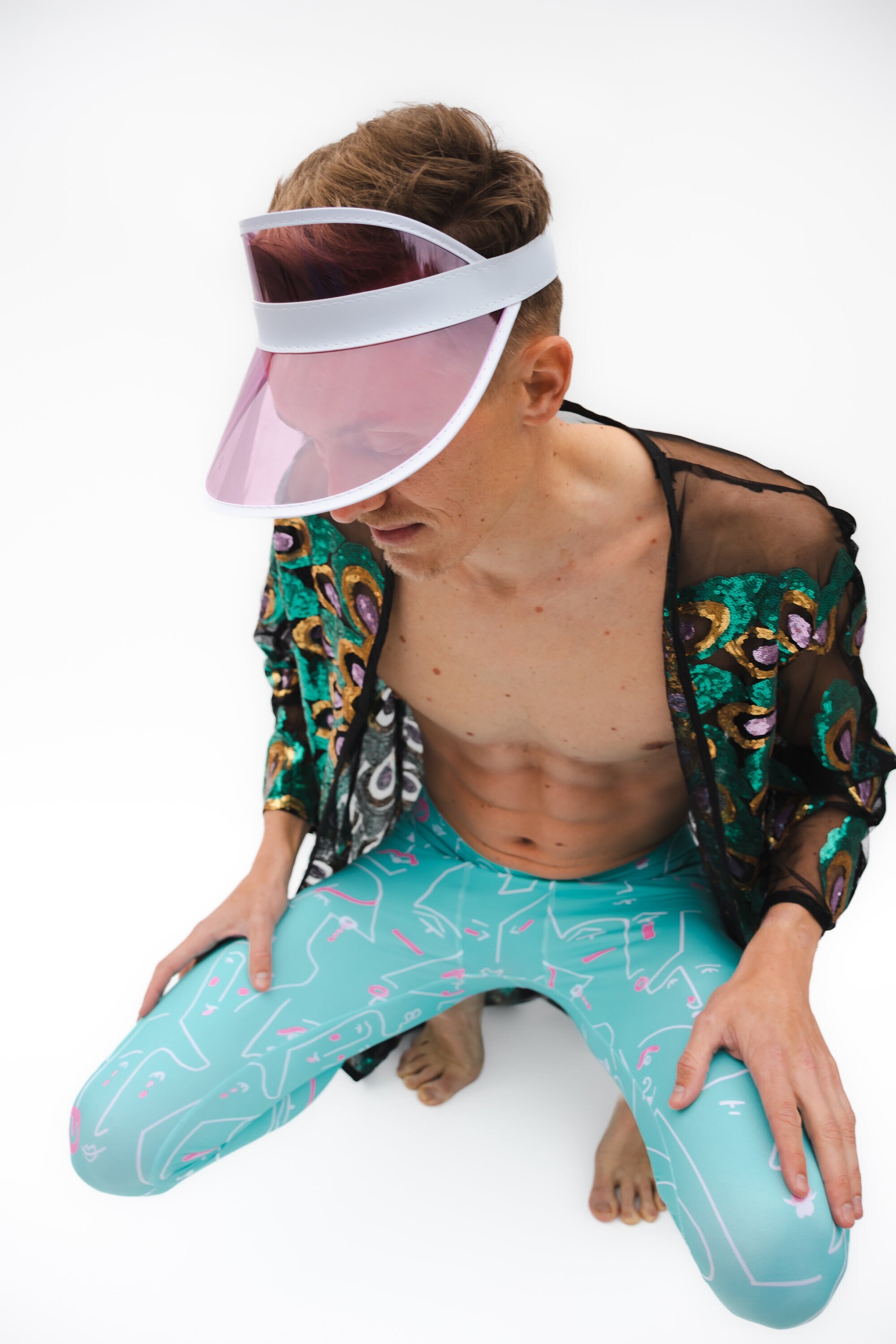 Men's leggings - Meggings - Crazy Leggings - Festival outfit for men- Festival leggings