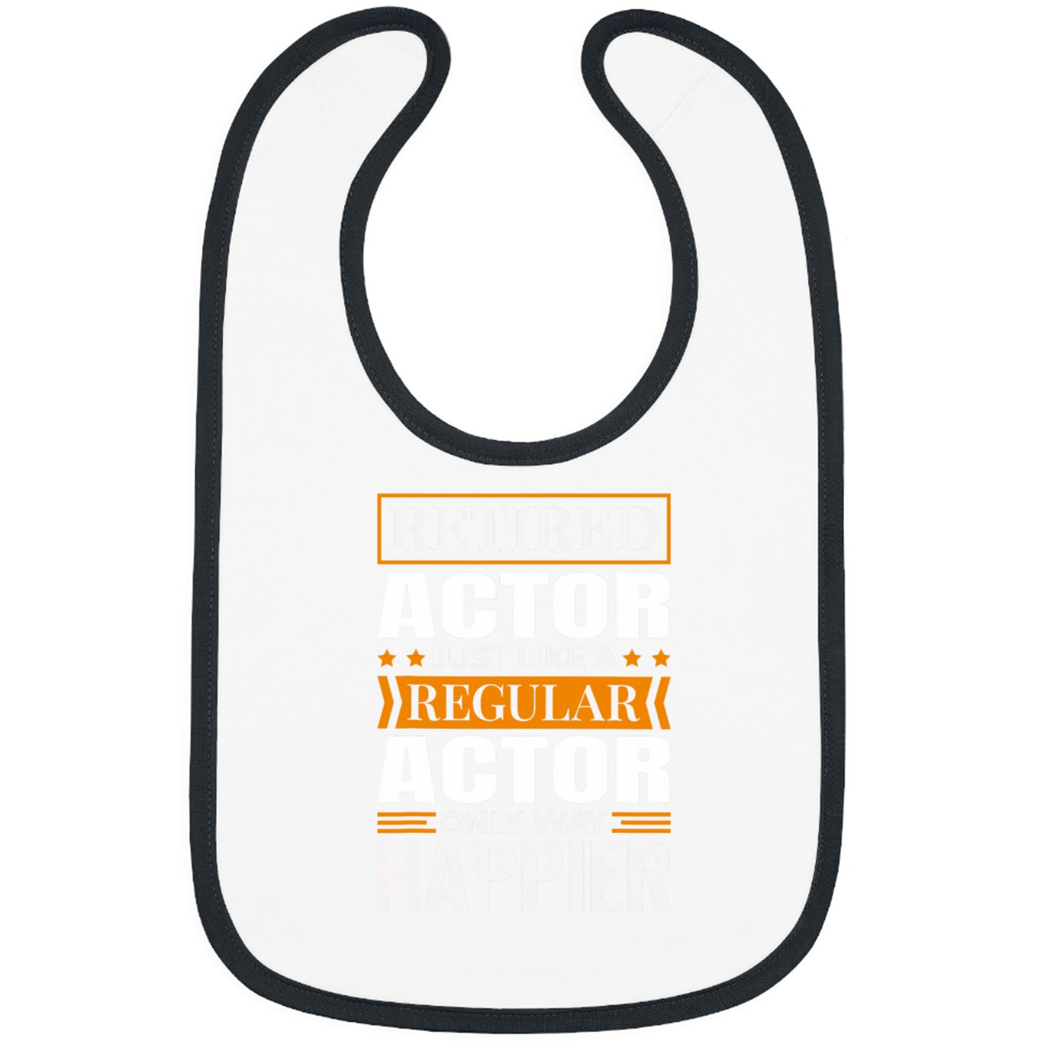 Retired Actor Design for Retiree Theatre Drama Acting Bibs