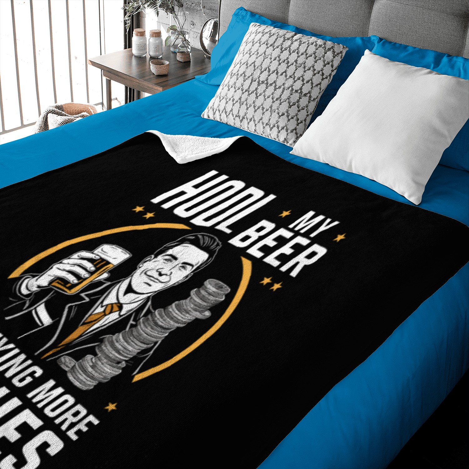 Stock Market trader Forex Trader Investor Trading Baby Blankets