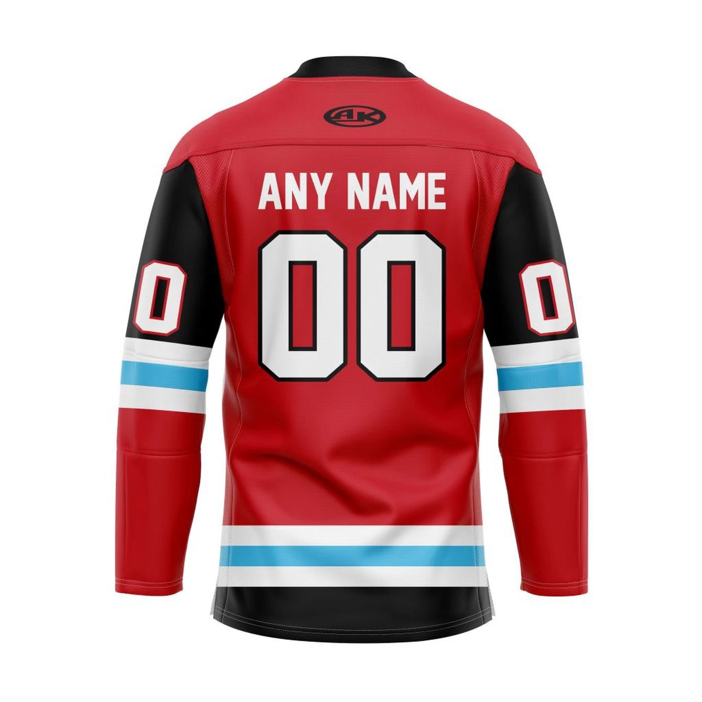 Personalized Bloomington Bison Red Lace Hockey Shirt Men's Fan Gear Xmas Gift