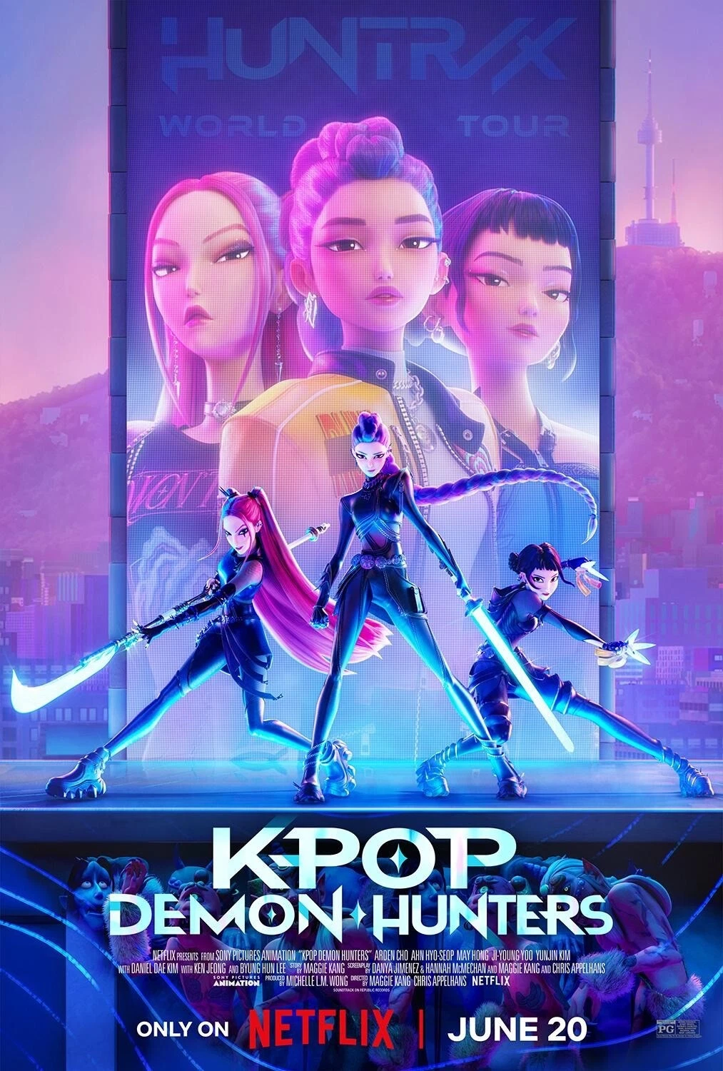 Kpop Demon Hunters Movie Poster