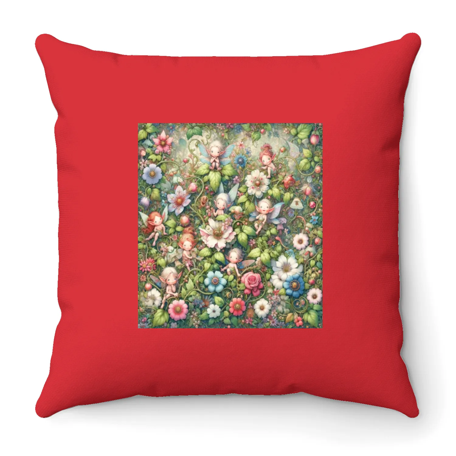 Fantasy Faerie s Blossom Throw Pillows
