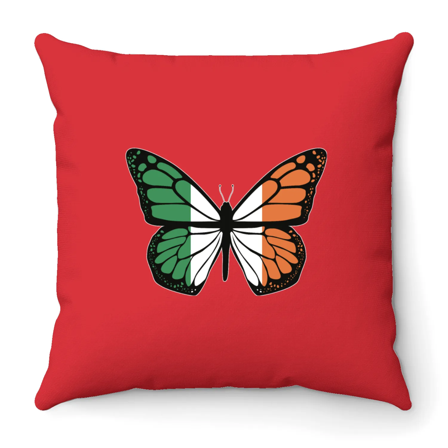 Irish Butterfly Throw Pillows