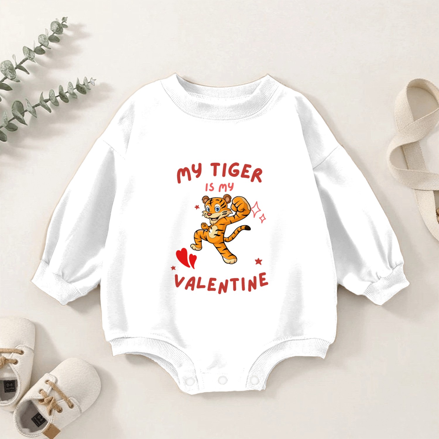 My Tiger Baby Romper Sweatshirts