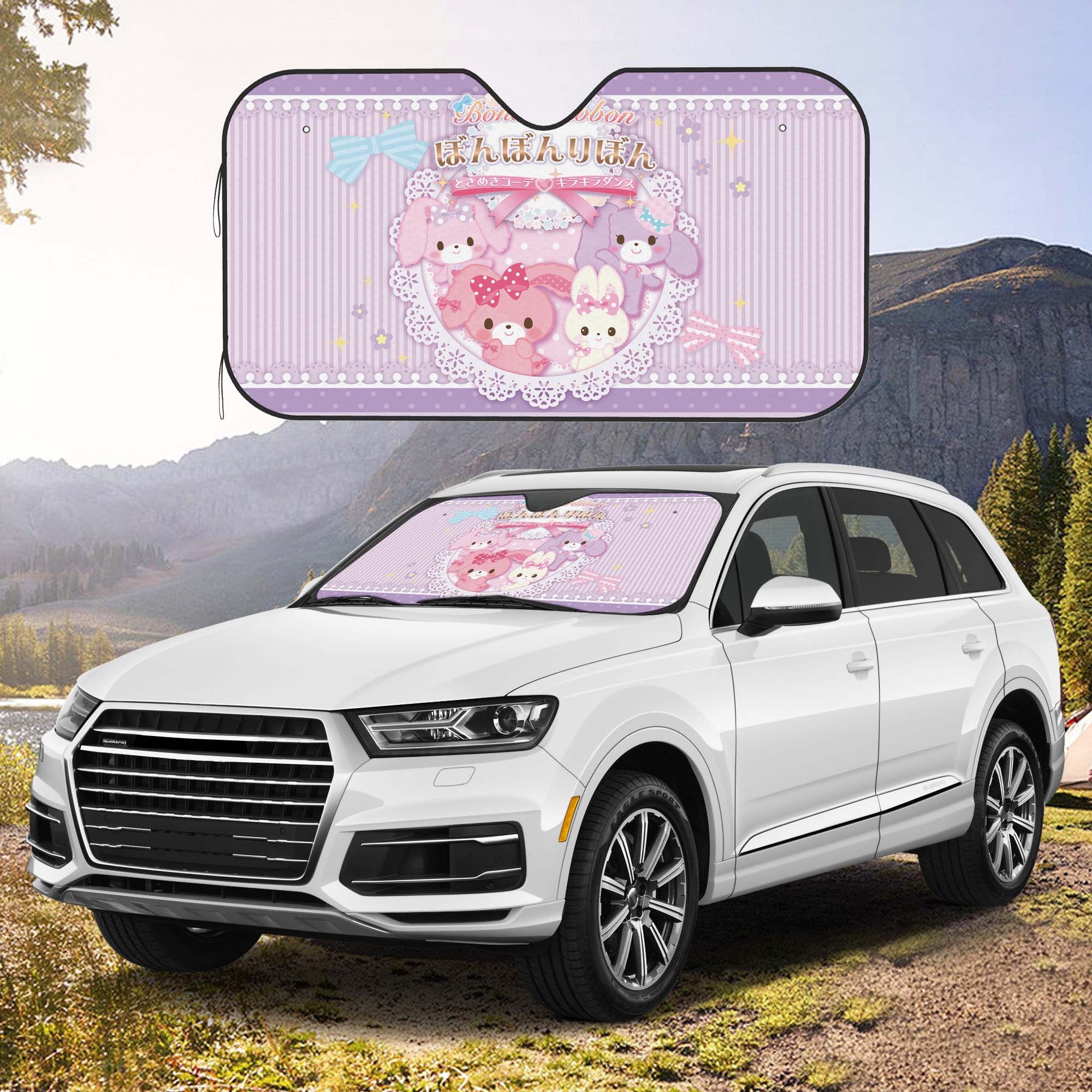 BONBONRIBBON Car Windshield Sun Visor, Windshield Visor, Car Sun Visor, Gifts, Cute Car Decoration