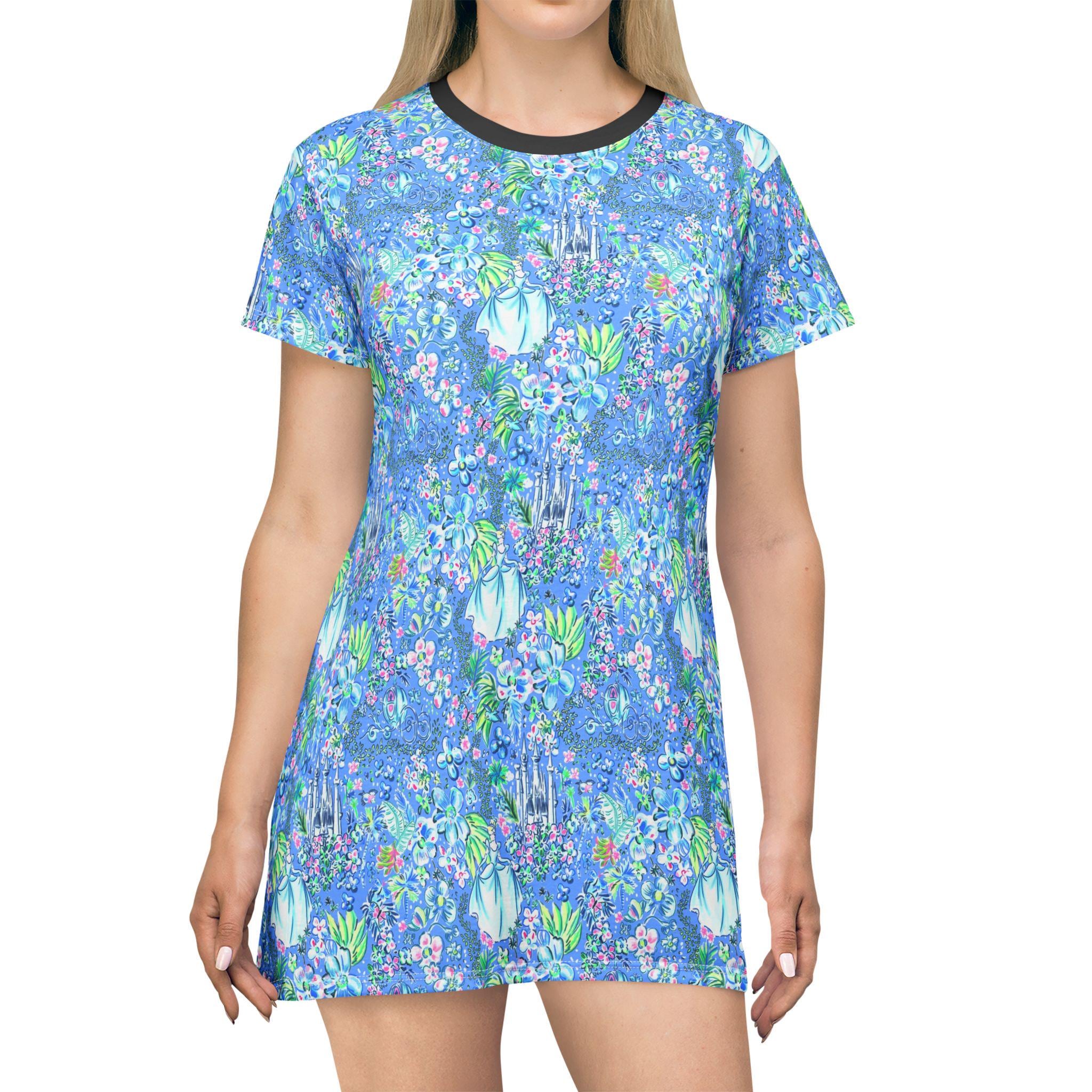 Tropical Princess Cinde Women's T-Shirt Dress